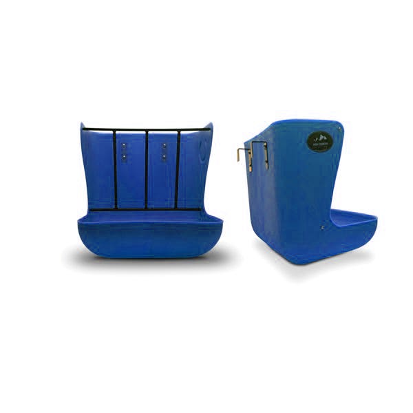 High Country Plastics Hanging Wall Feeder, Blue