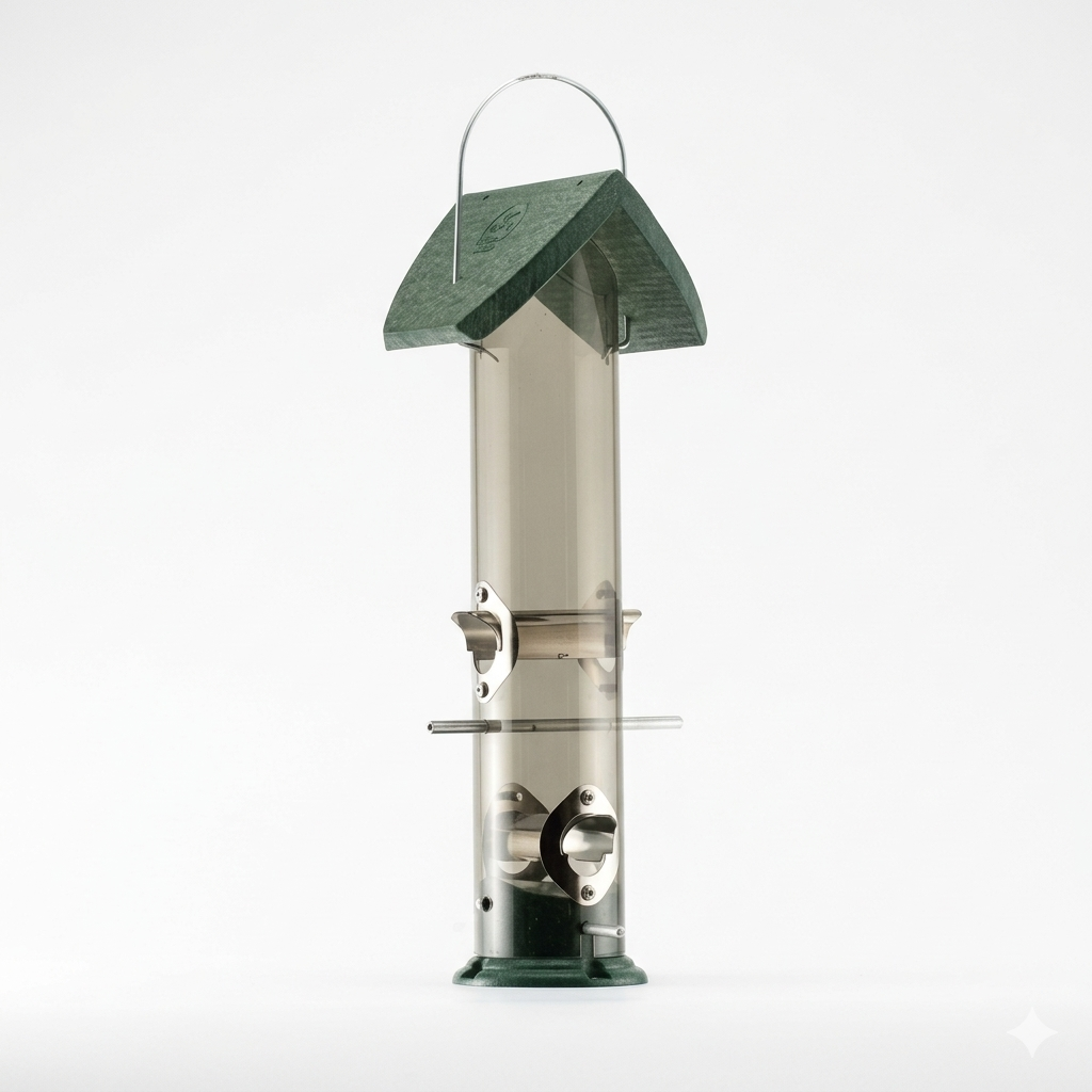 Heath Mixed Seed Tube Bird Feeder 2 lb