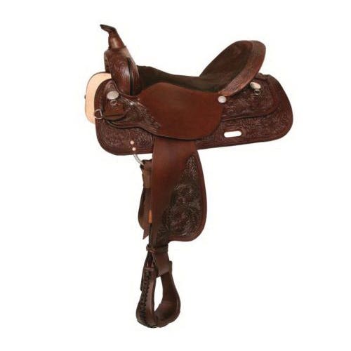 High Horse Mineral Wells Grainout Trail Saddle, 16 In.