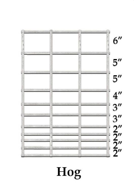 OK Brand Hog Panel 34 in x 16 ft