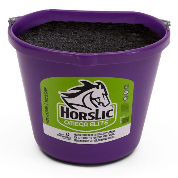 HorsLic Omega Elite Series Horse Supplement, 40 Lb. Tub