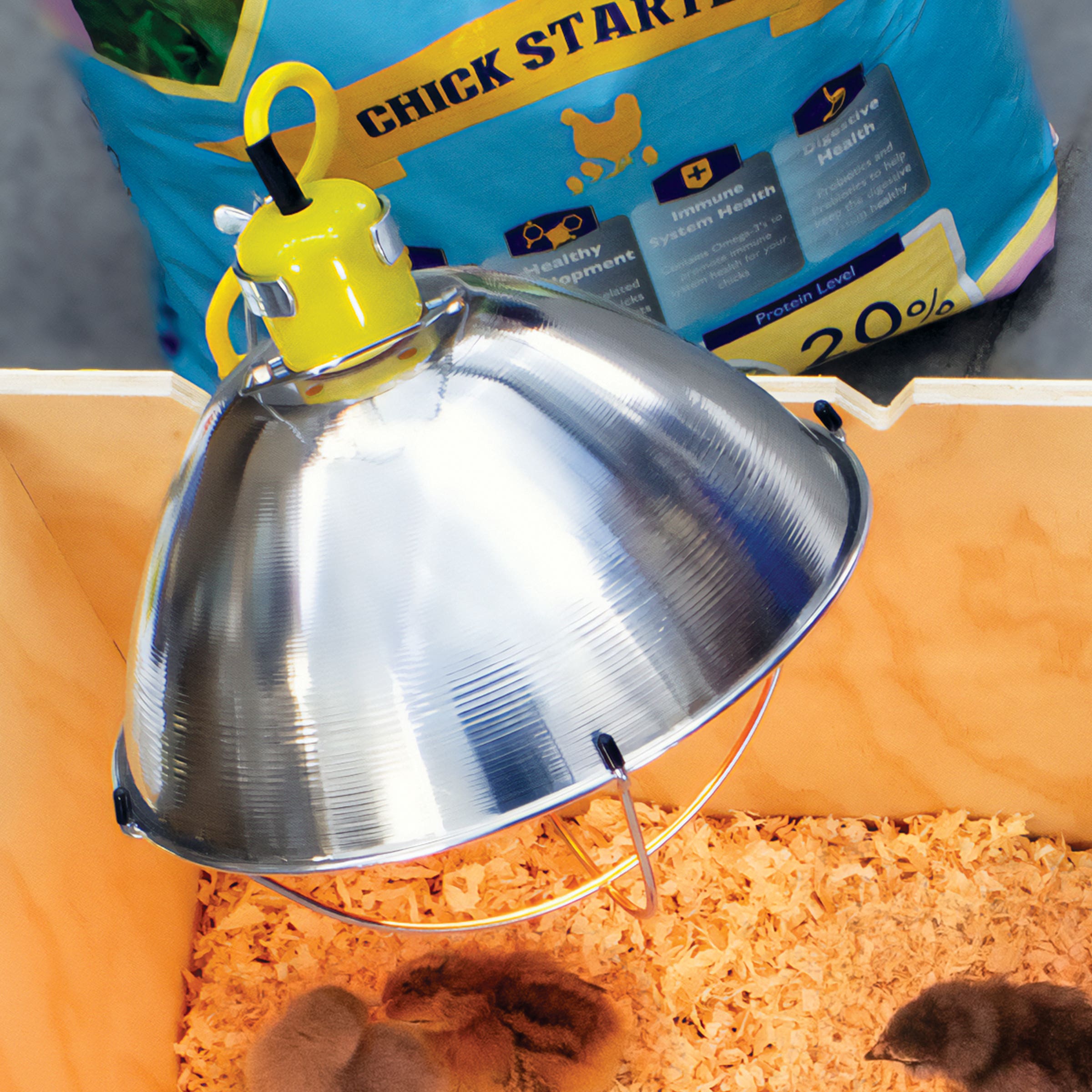 Brooder Reflector with 9 ft Cord