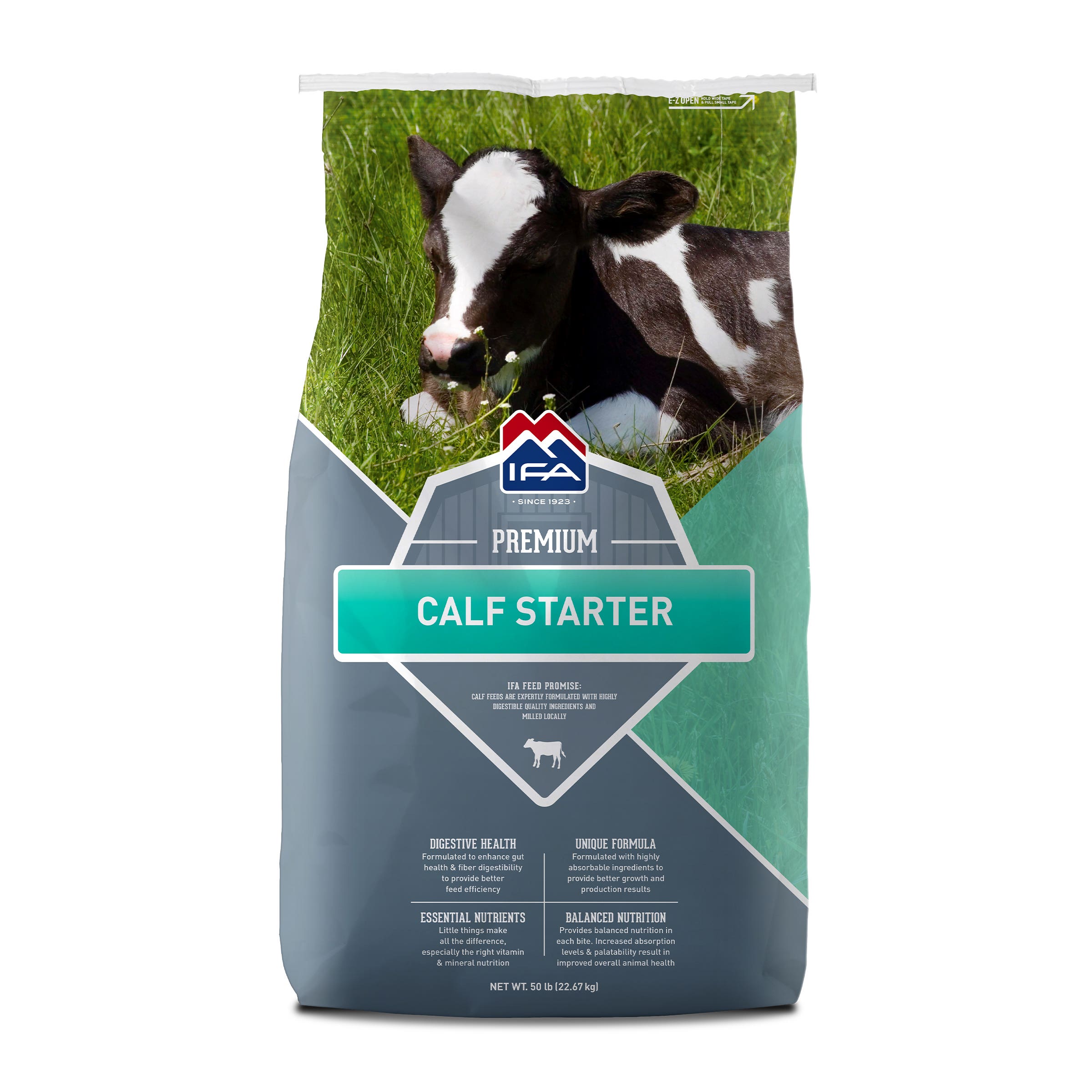 IFA Calf Starter 18% with Bovatec, 50 Lb. Bag
