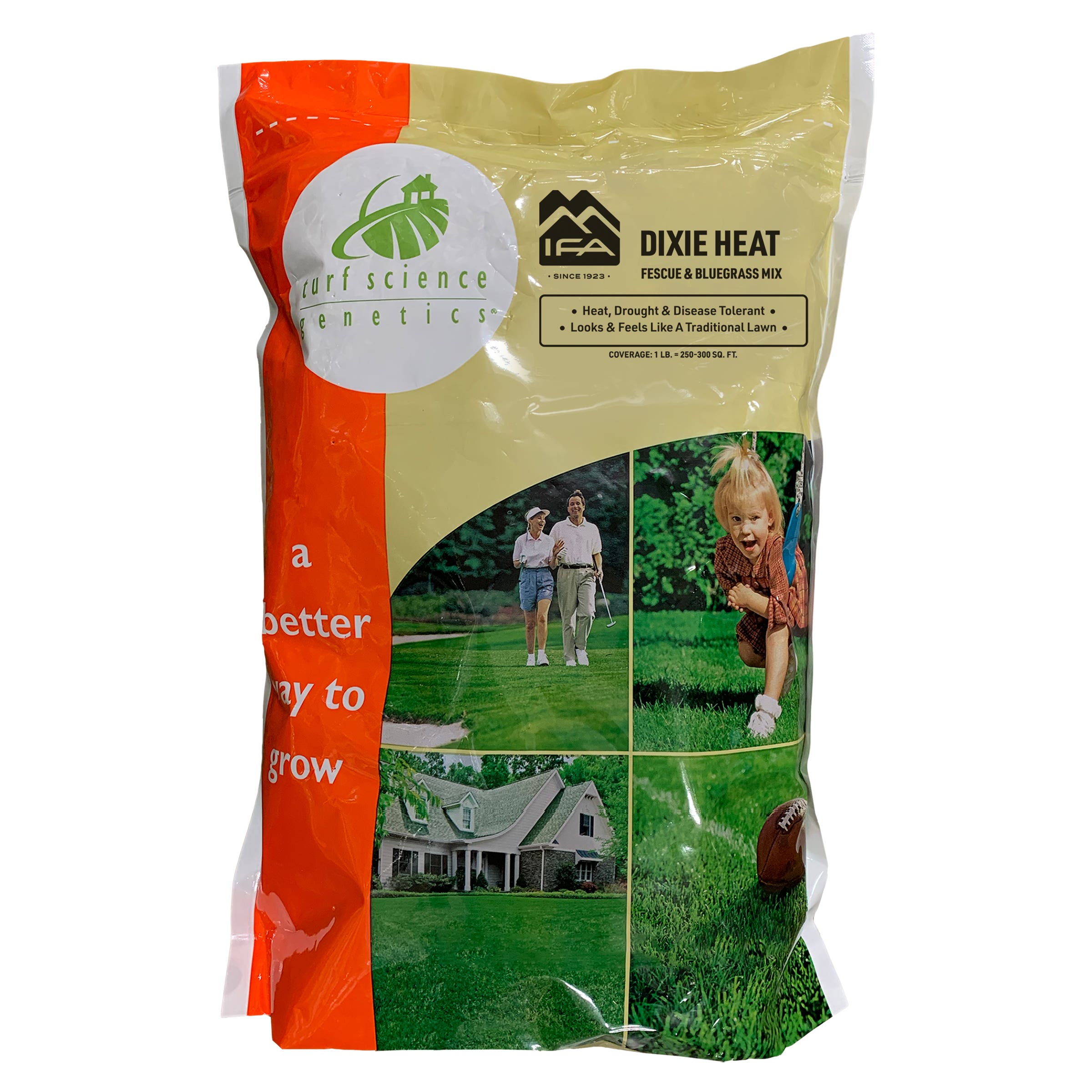 Dixie Heat Grass Lawn Seed Mix, 3LB