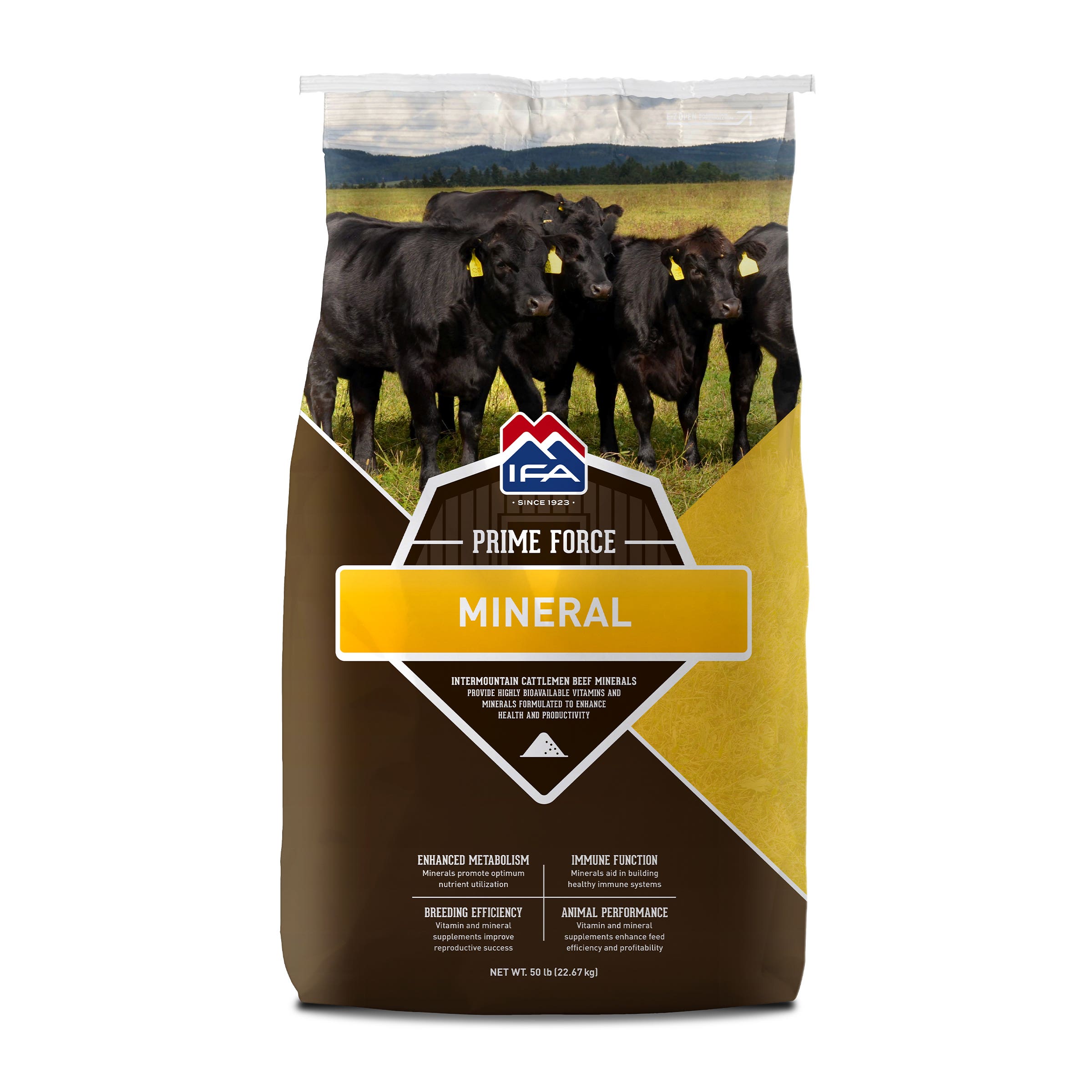 IFA ICBM Prime Force 8 AF Mineral, Cattle, 50 Lb.,
