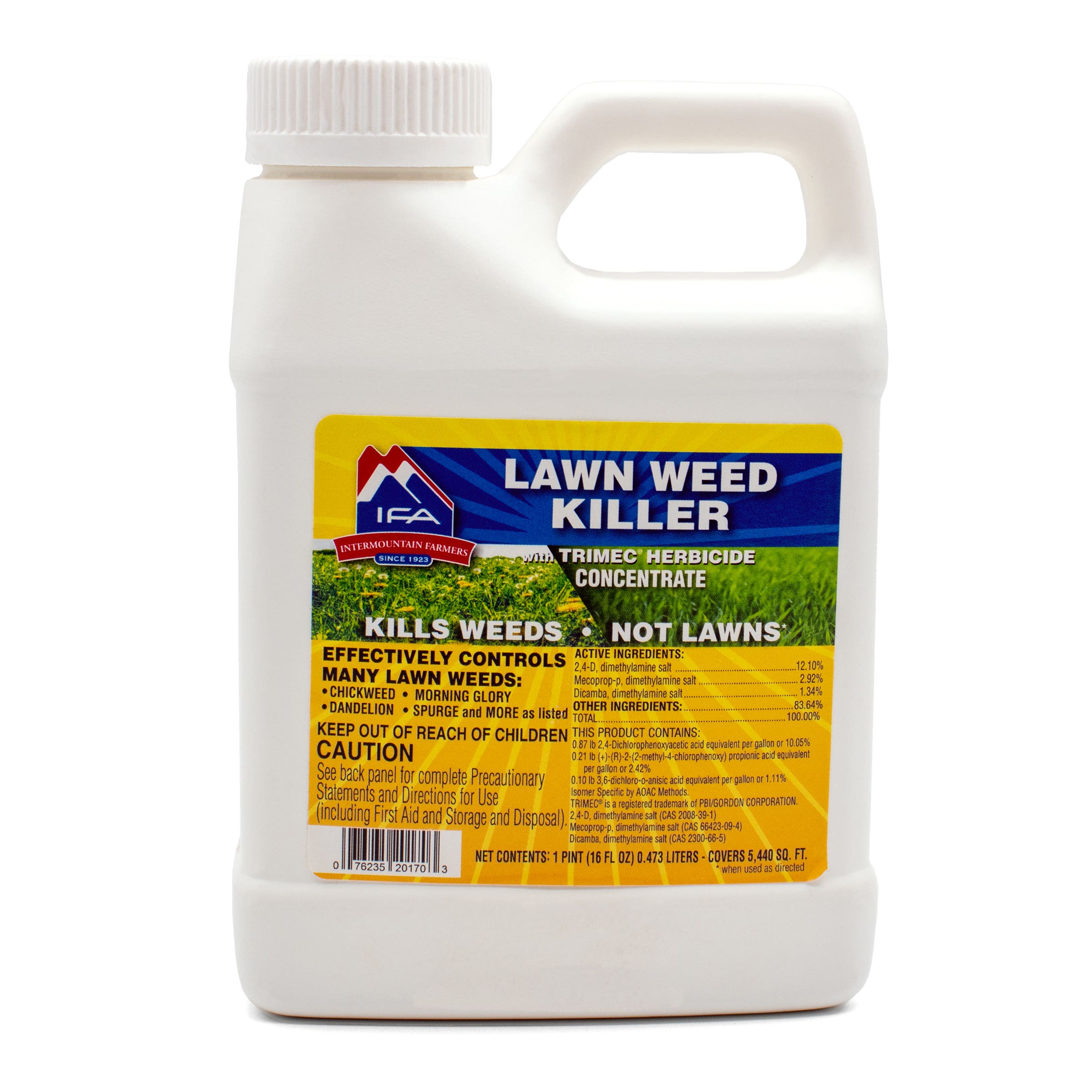 IFA Lawn Weed Killer with Trimec Herbicide Concentrate , 1 Pint