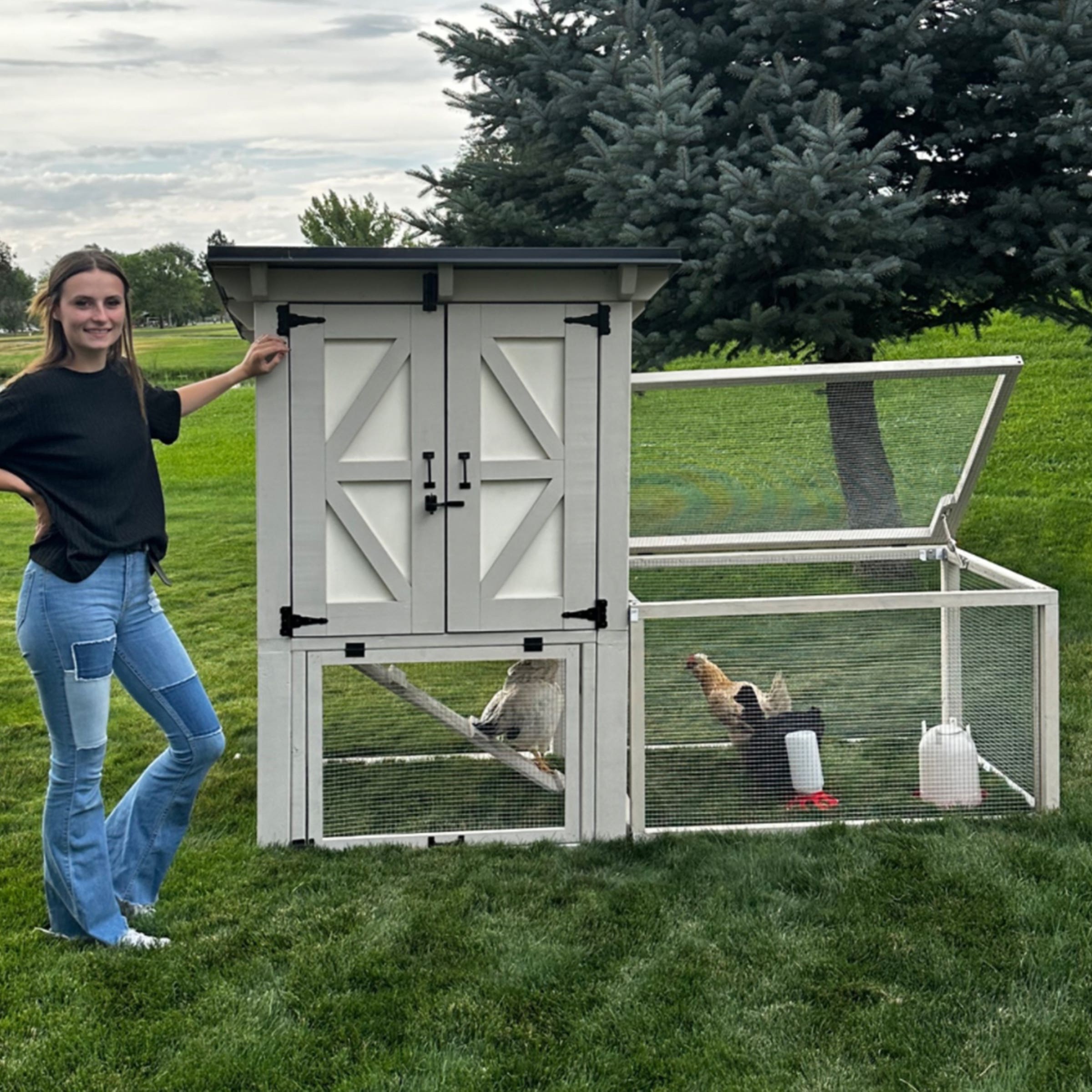 IFA Mountain Vista Premium Chicken Coop, 4-6 Capacity