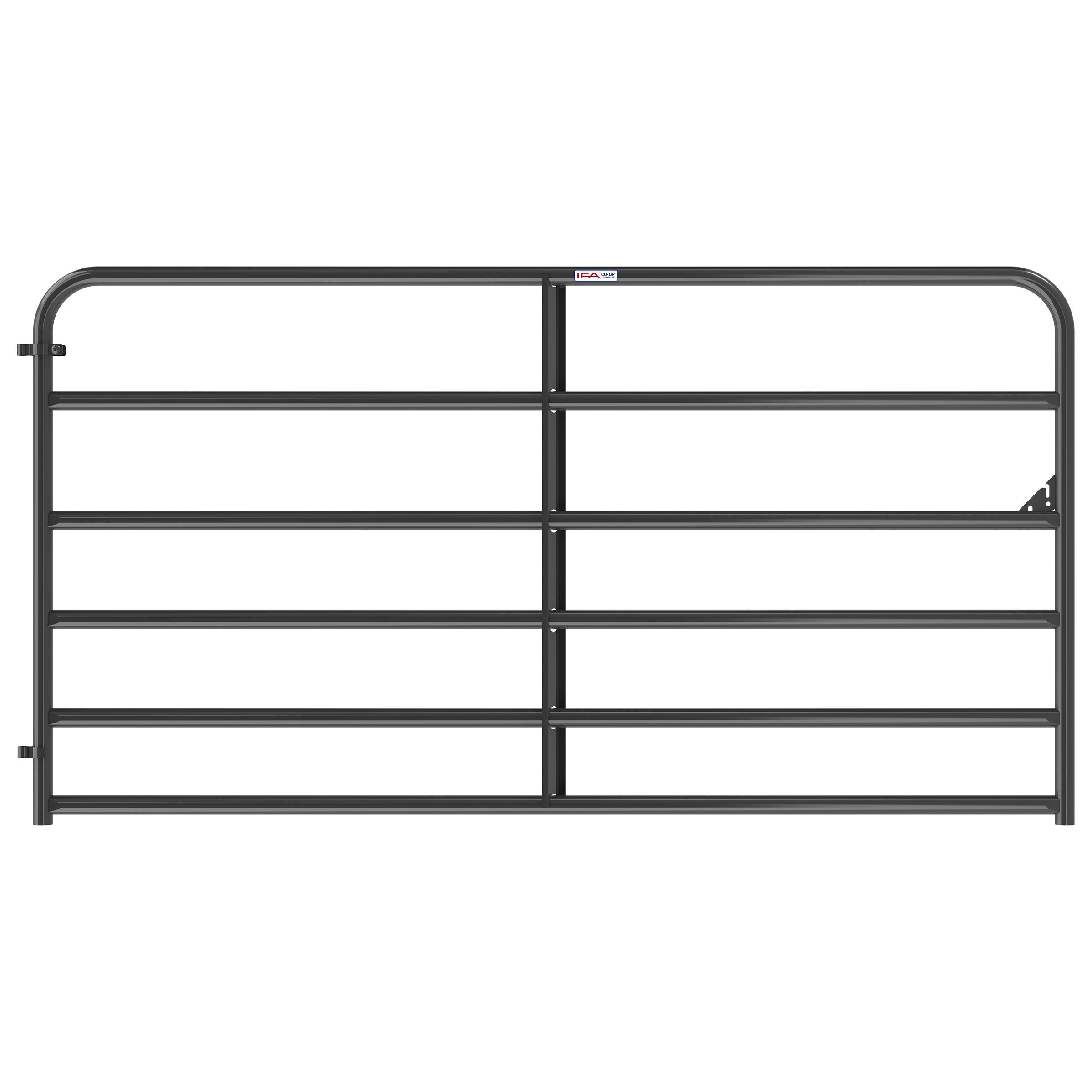 IFA Standard Gate, 8' Wide, Gray