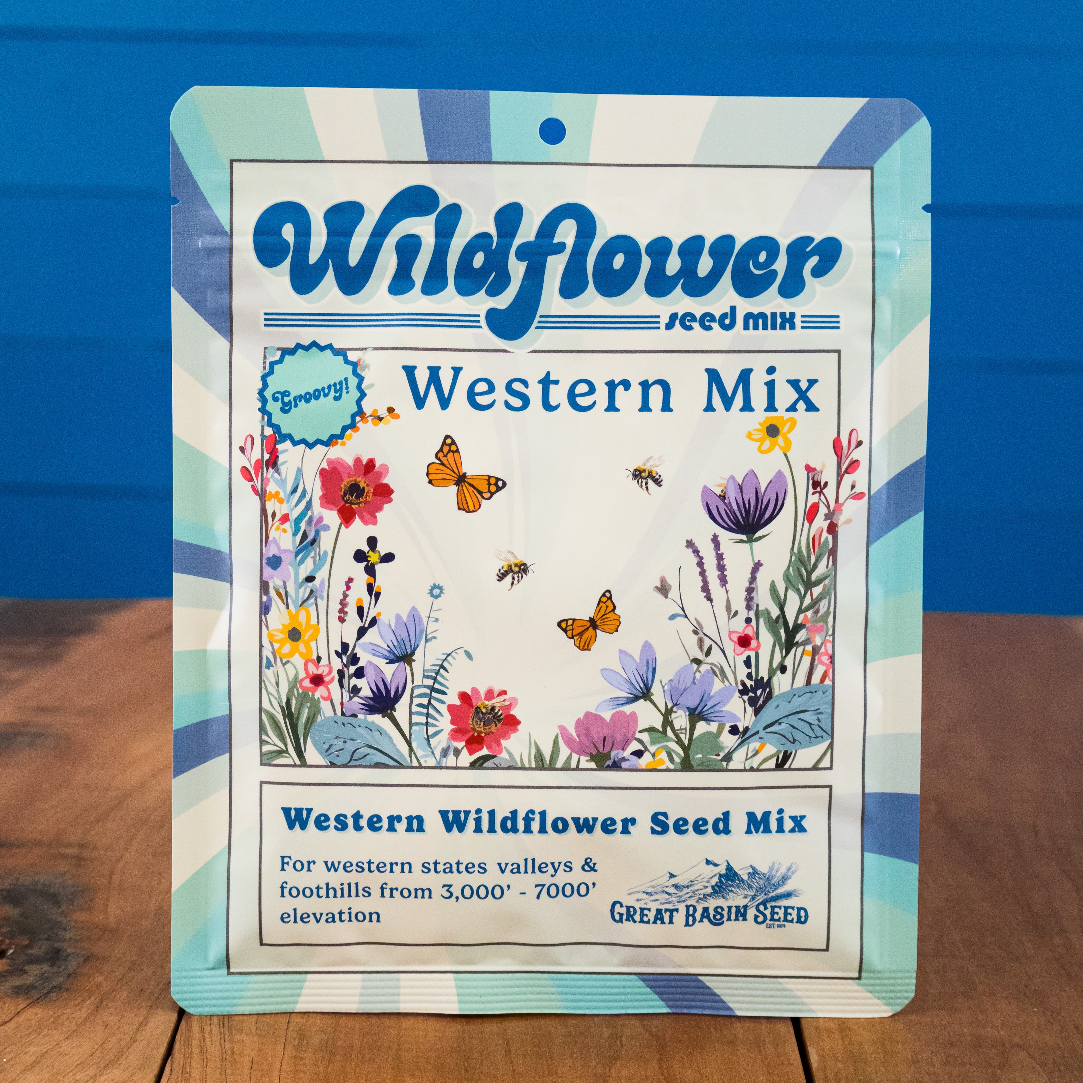 Great Basin Seed Western Wildflower Seed Mix, 3 Oz. Package