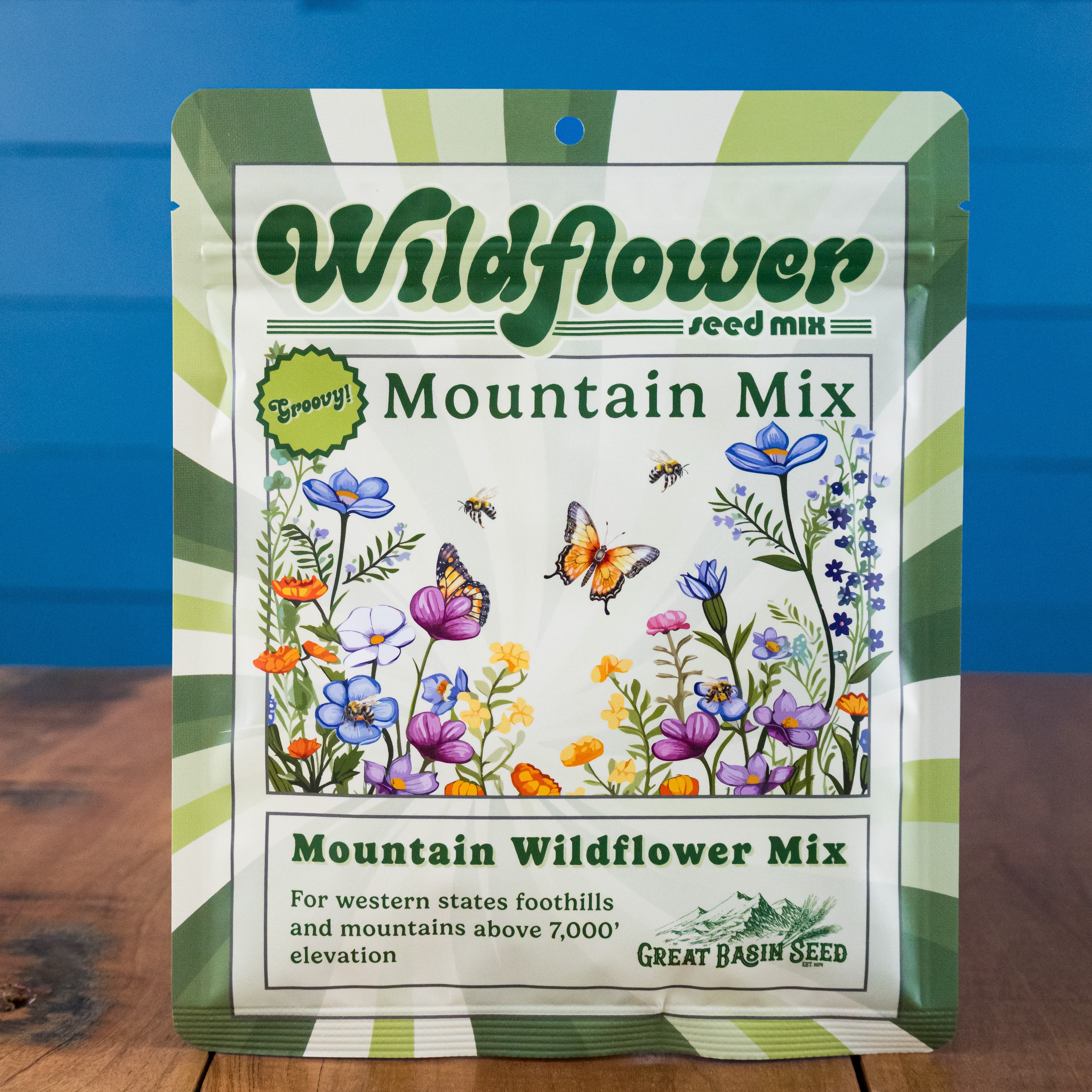 Great Basin Seed Mountain Wildflower Seed Mix, 3 Oz. Package