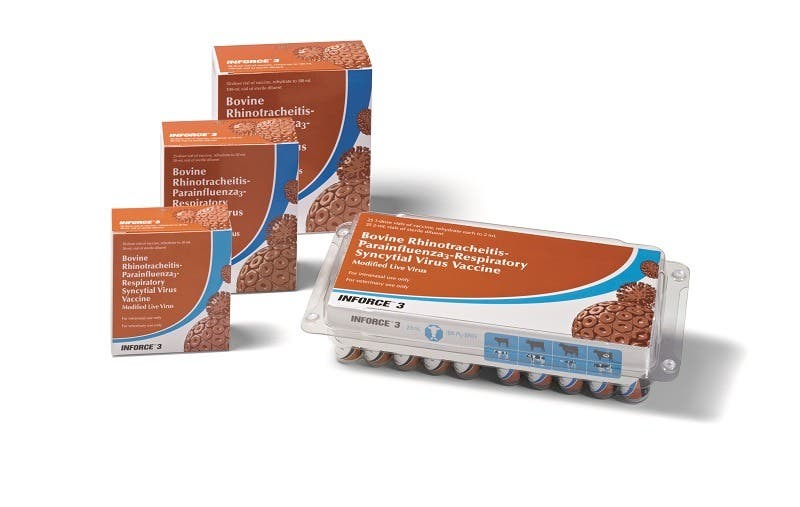 Inforce 3, Cattle Vaccine, 50 ds. Intranasal (Need Cannulas)