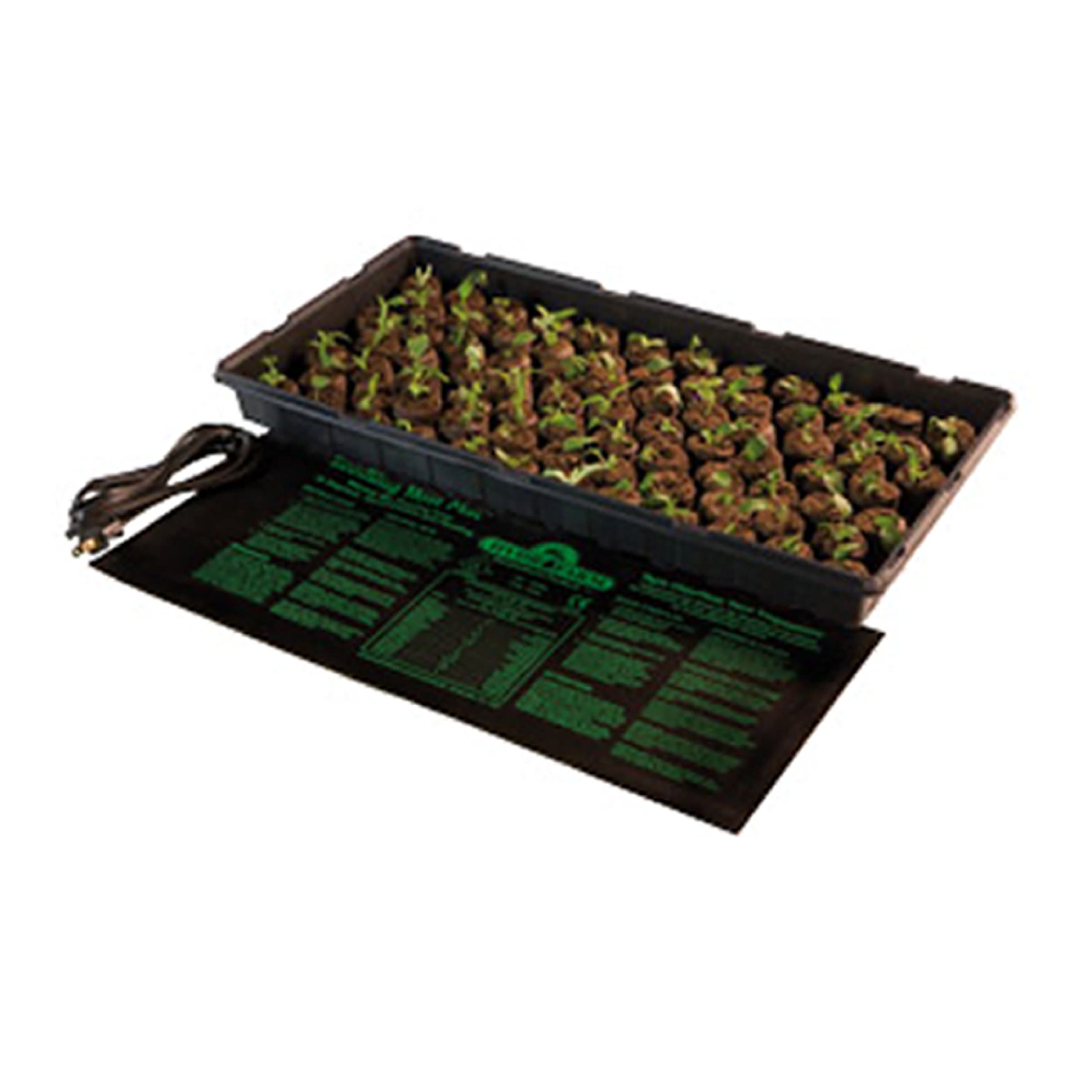 Jump Start Seedling Heat Mat, 19-1/2 in L, 8-7/8 in W, 120 V