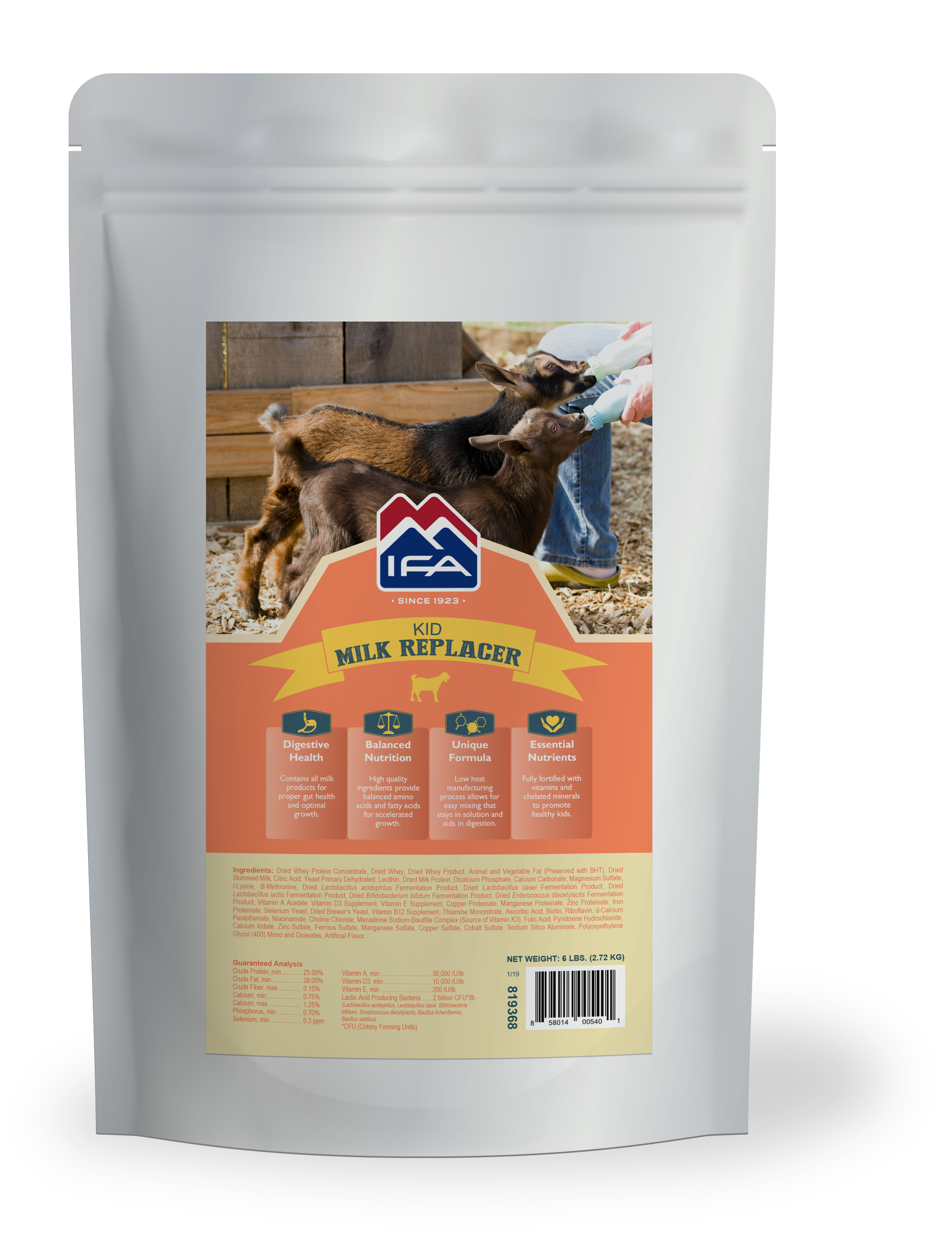 IFA Kid Milk Replacer, 6 Lb.