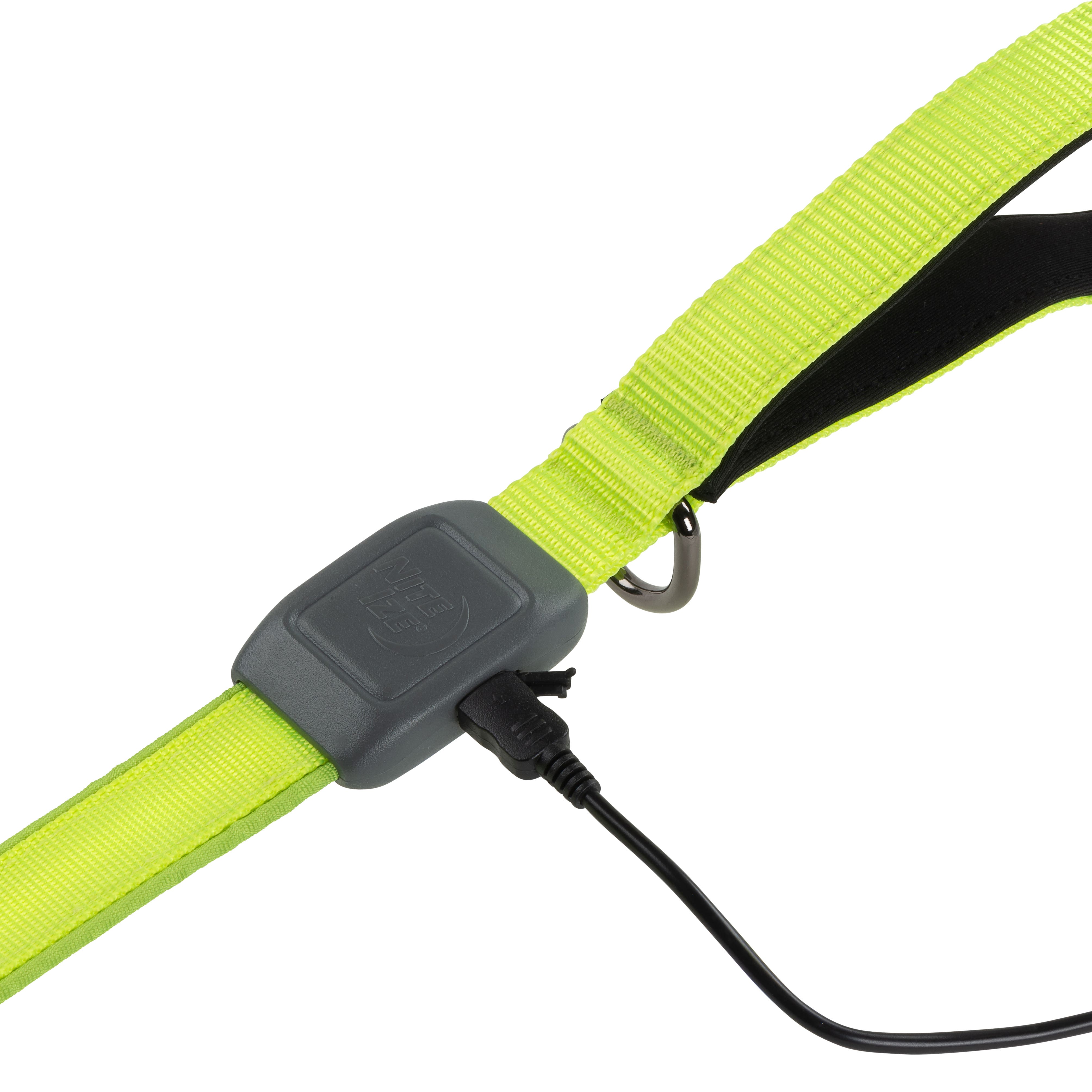 Nite Ize NiteDog Rechargeable LED Leash, Green