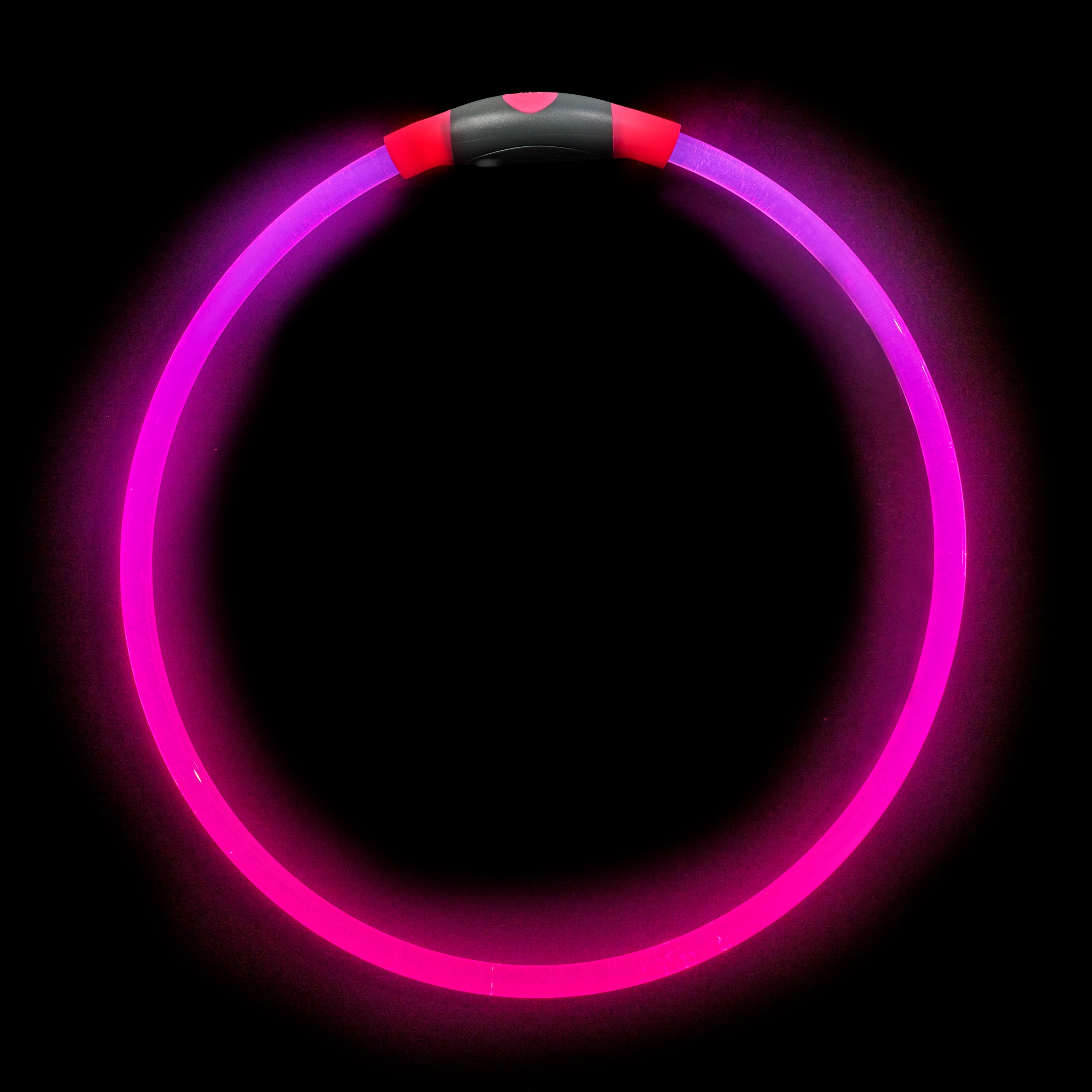 Nite Ize NiteHowl® Rechargeable LED Safety Necklace, Tie Dye Pink