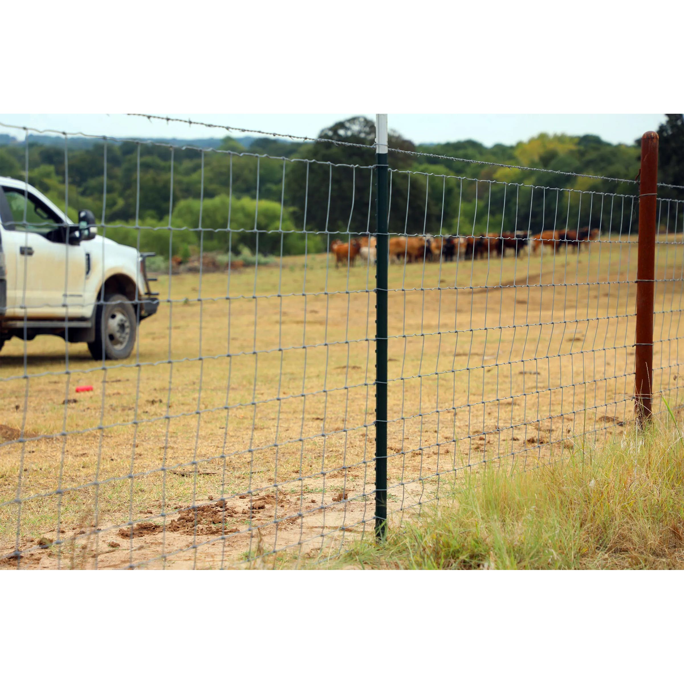 OK Brand Hinge Knot Field Fence, 330 ft x 47 in, 12.5 Gauge