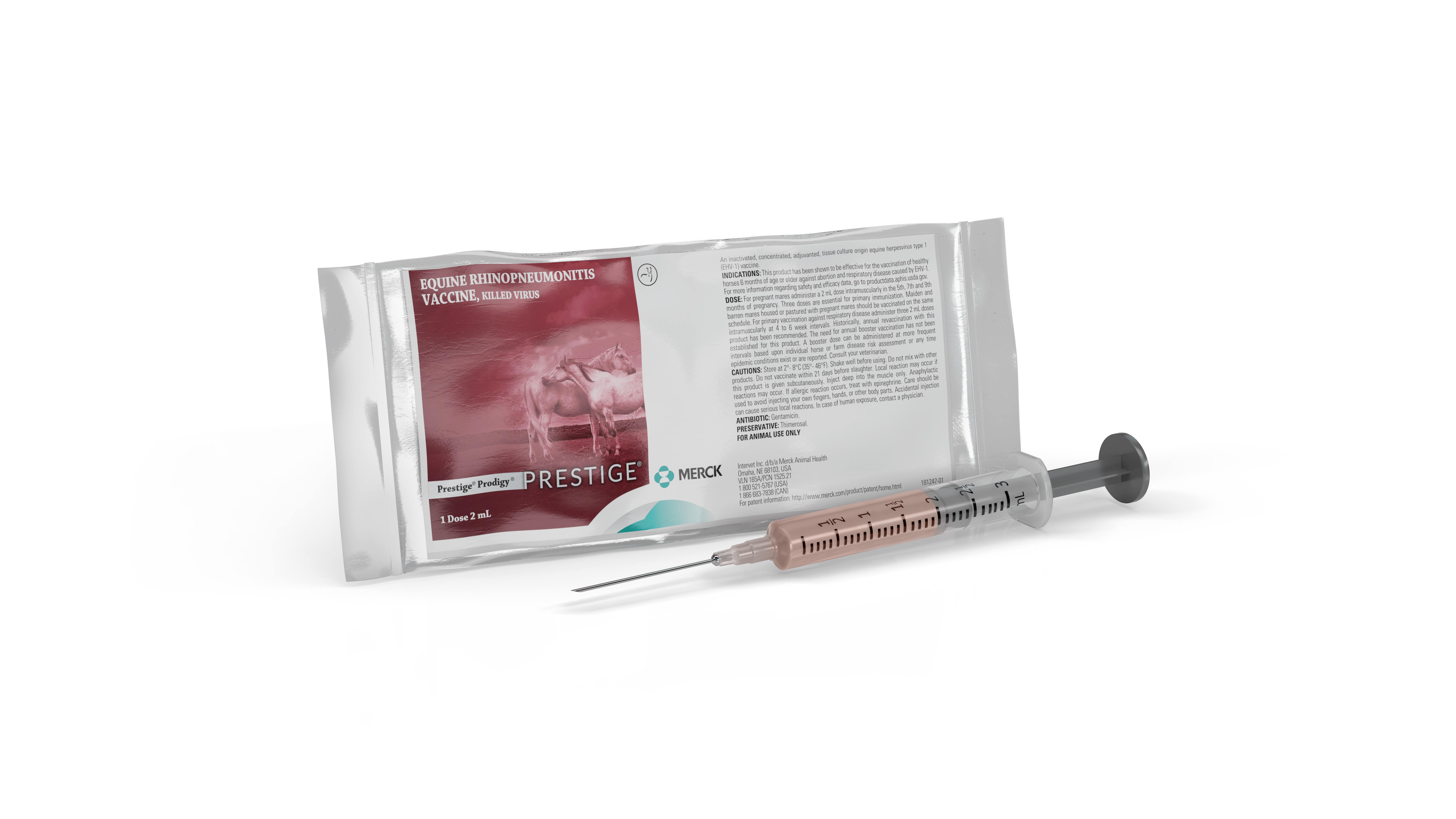 Merck Animal Health Prestige Prodigy Vaccine, 2 mL