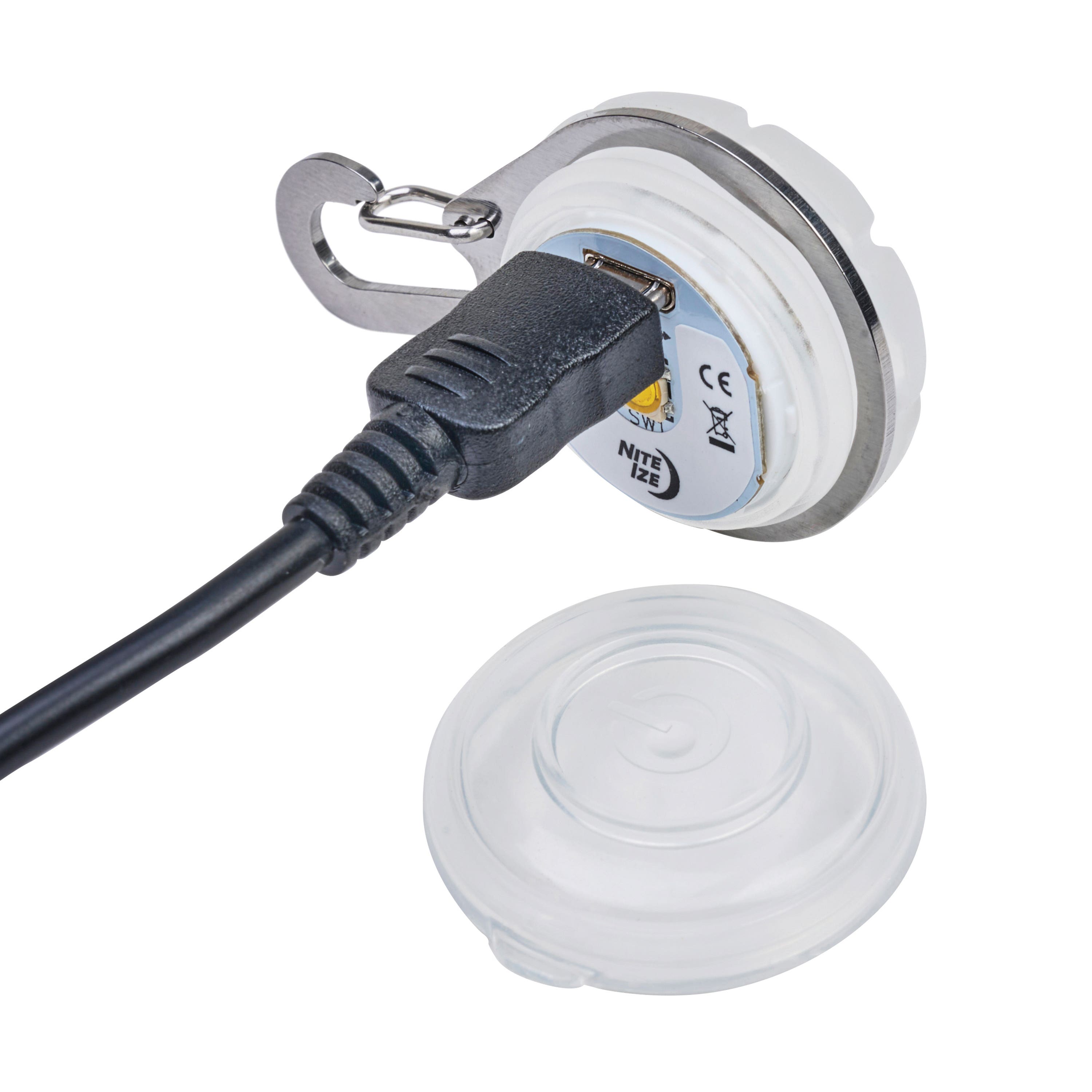 Nite Ize SpotLit Rechargeable Collar Light, White