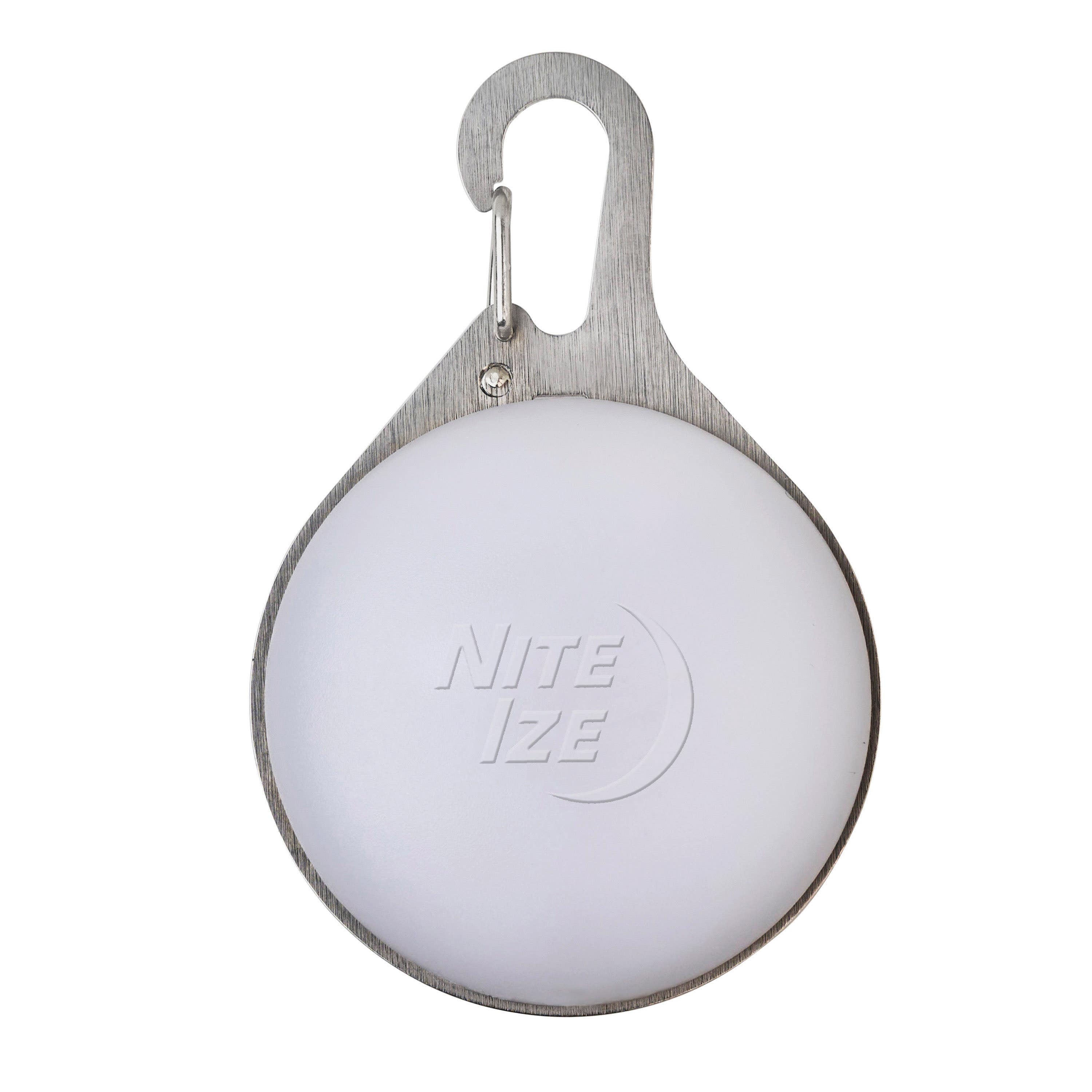 Nite Ize SpotLit Splash Waterproof Rechargeable Collar Light, Disc-O Tech