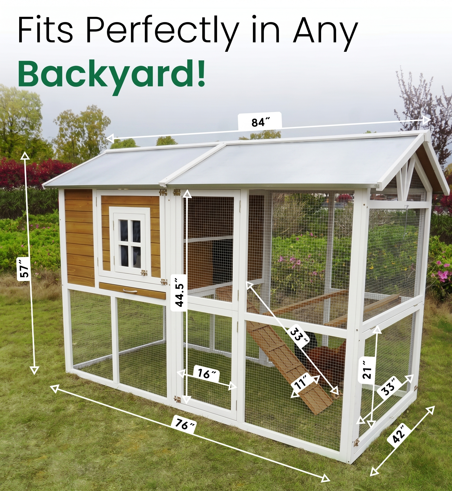 Merry Products IFA Premium Chicken Coop, Farmstead, 2 Boxes