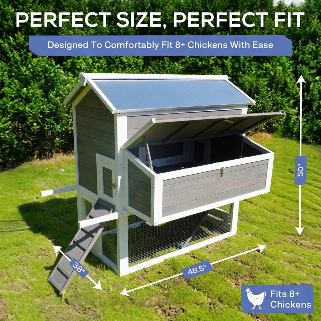 Merry Products IFA Premium Chicken Coop, Bunkie Style, 1 Box