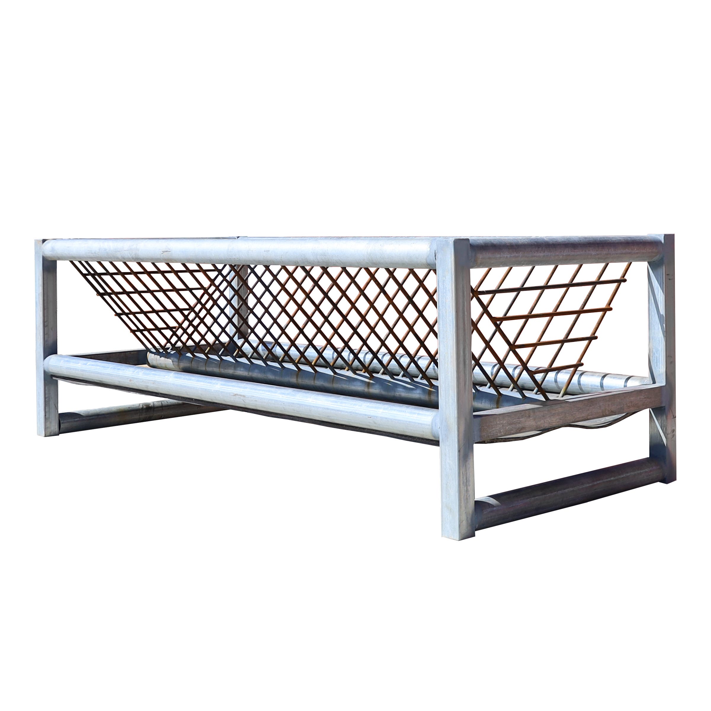 HD V-Bar Goat Feeder, 10x5x4