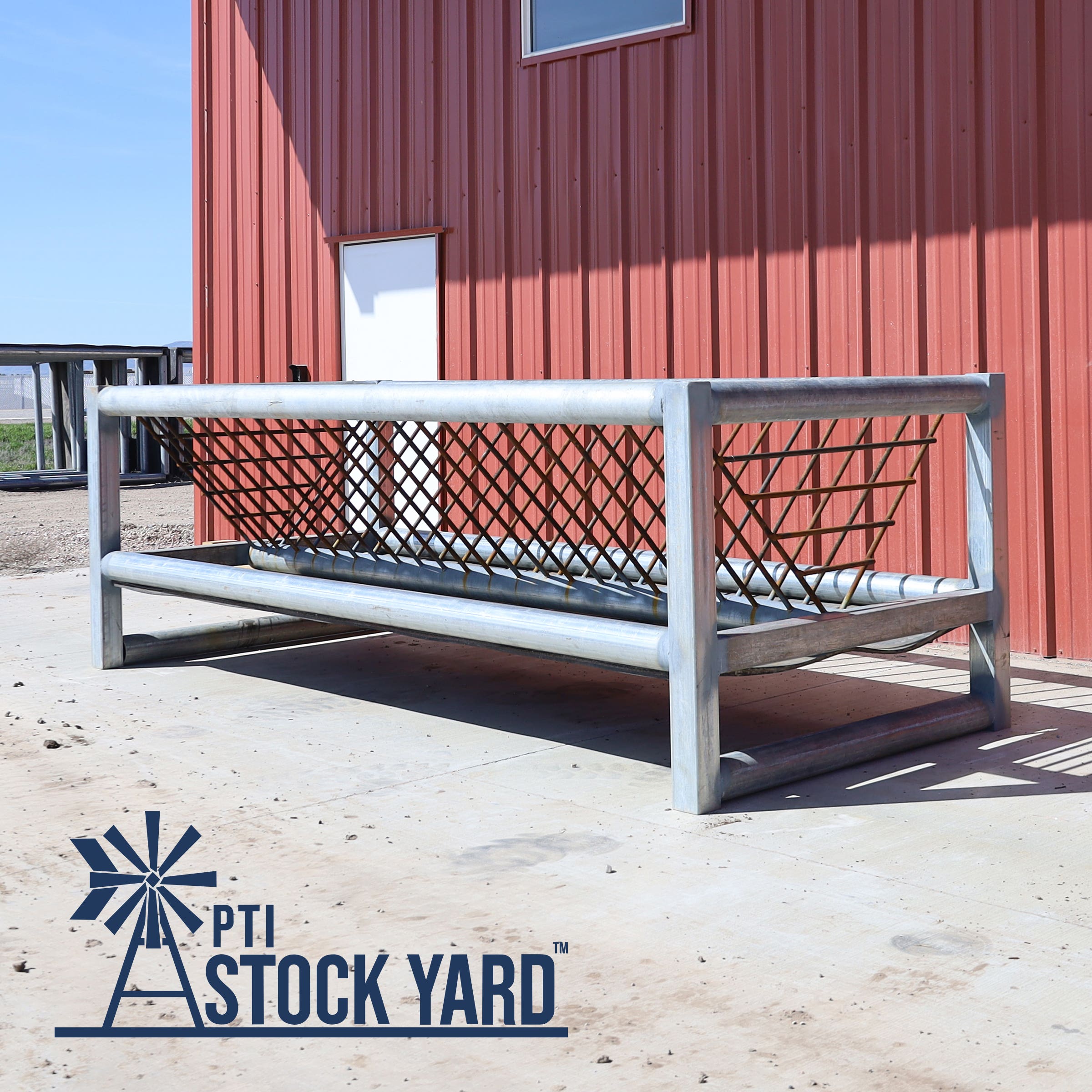 HD V-Bar Goat Feeder, 10x5x4