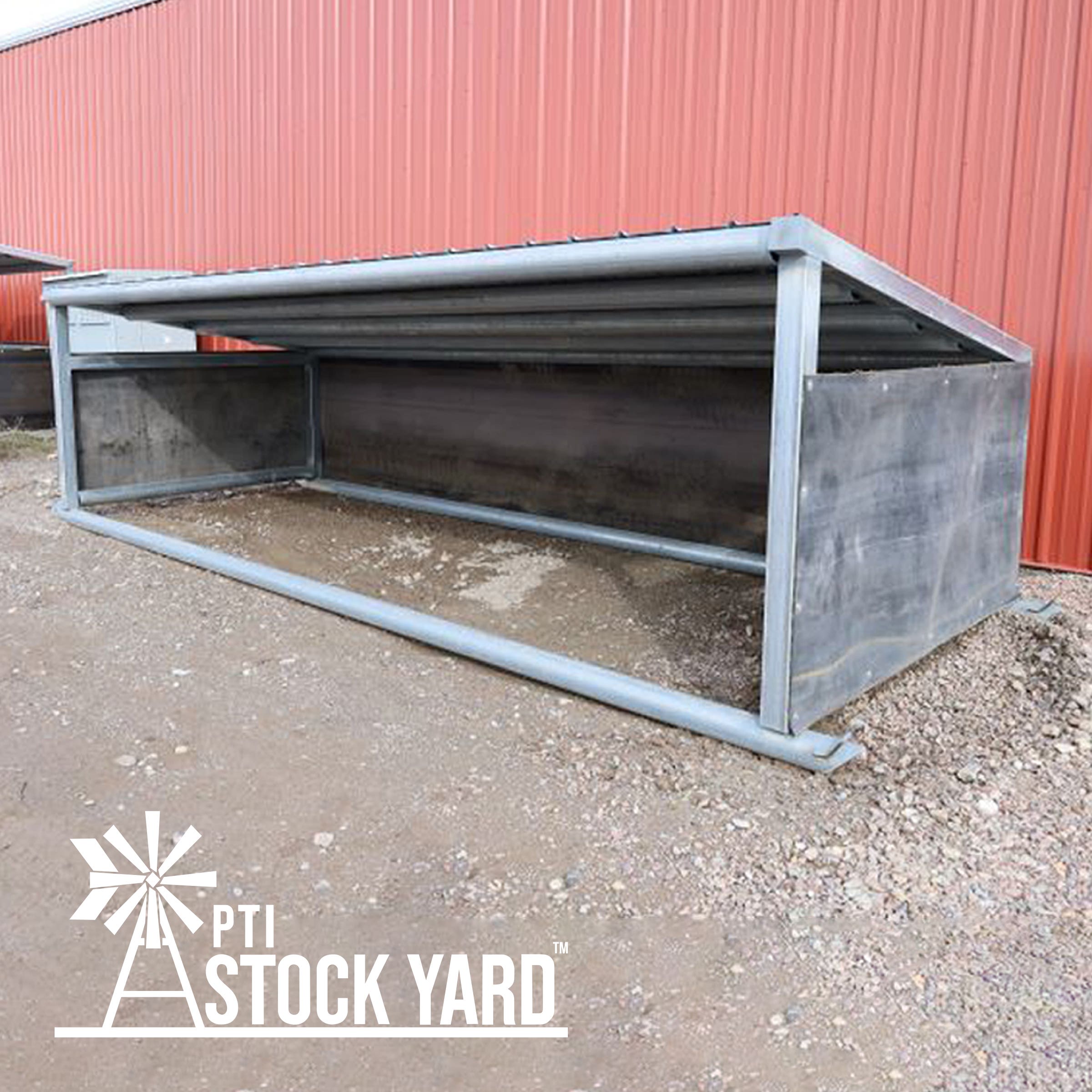 The Cattleman Livestock Shelter, 8'x20'