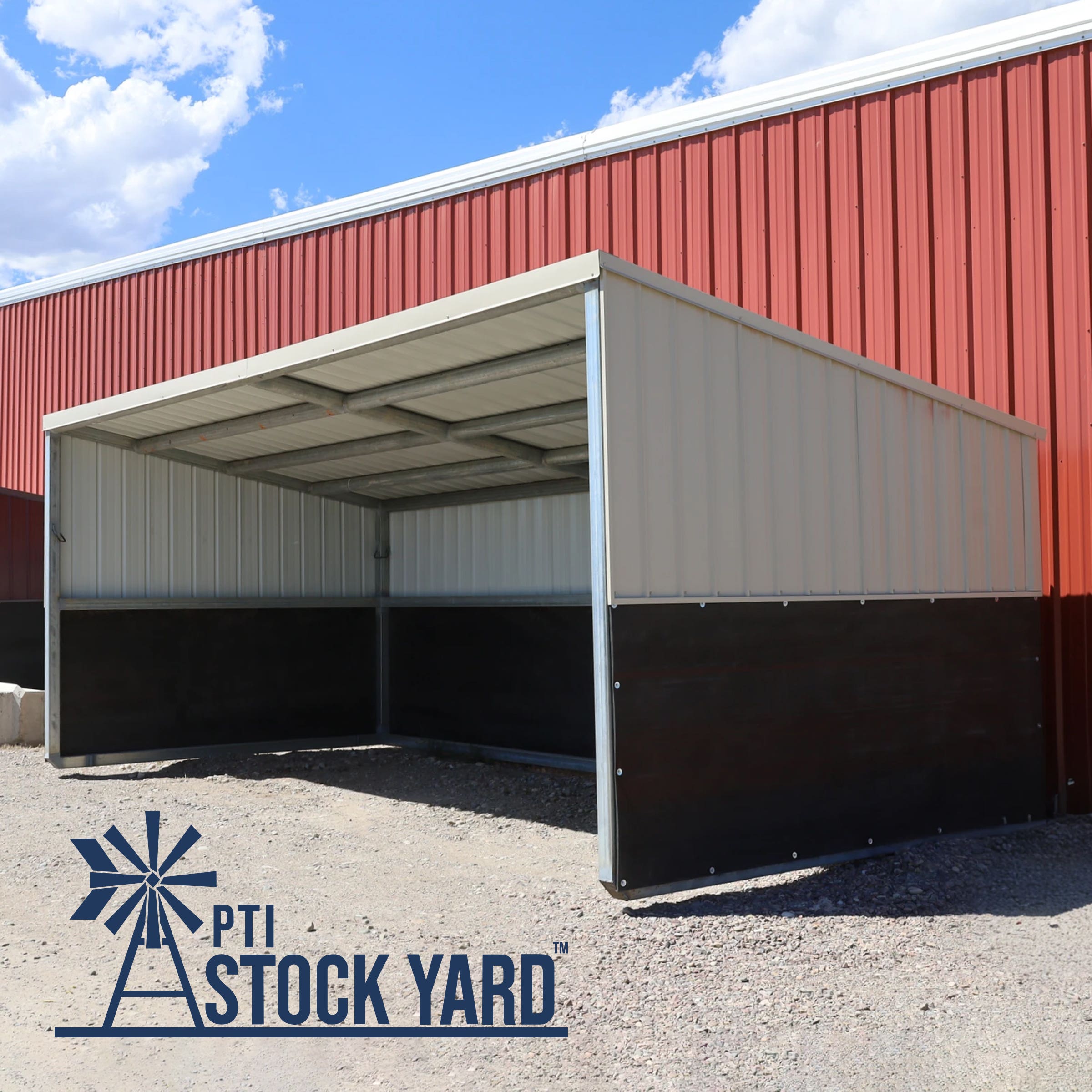 The Rancher Livestock Shelter, 12'x24'