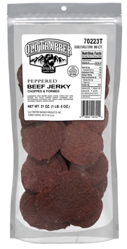 Old Trapper Peppered Beef Jerky 80 Count