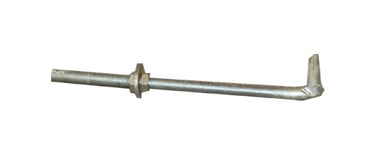 Priefert J?Bolt 5/8 in × 13 in Yellow Zinc with Hardware