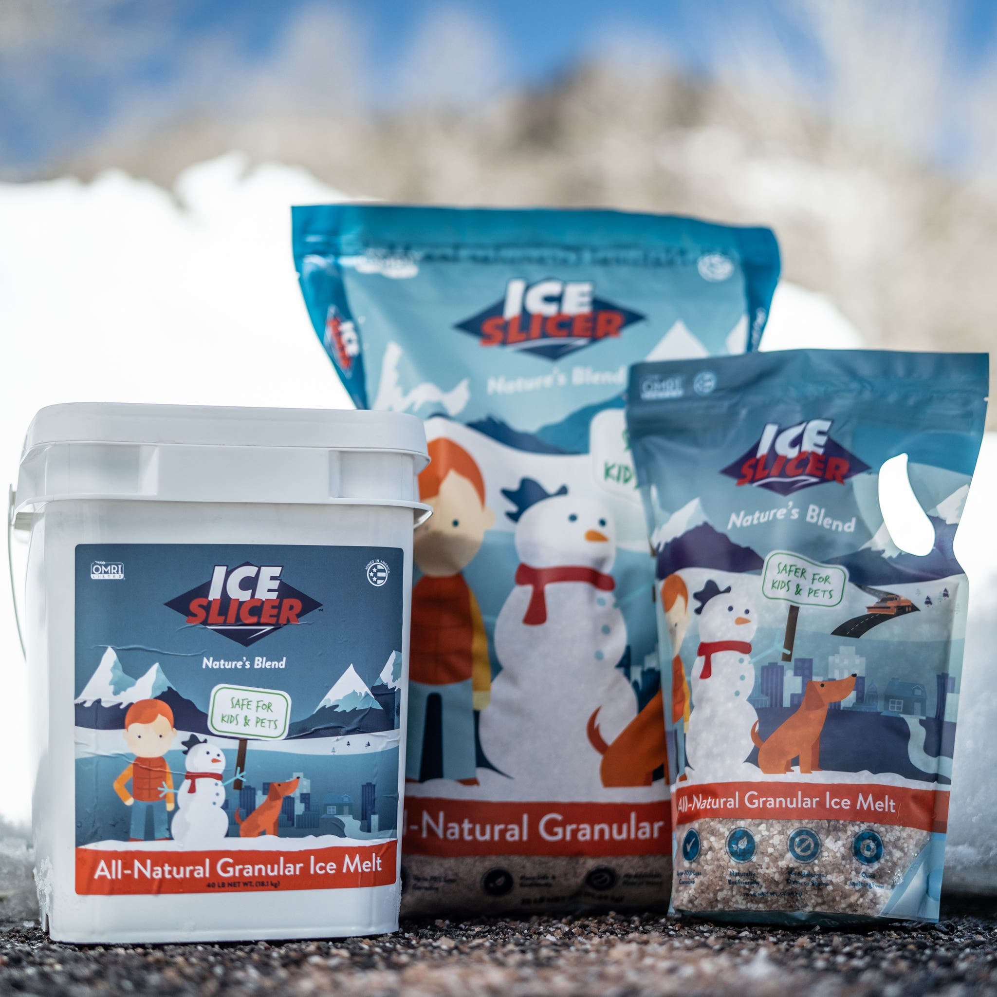 Ice Slicer Nature's Blend Ice Melt 50 lb Bag