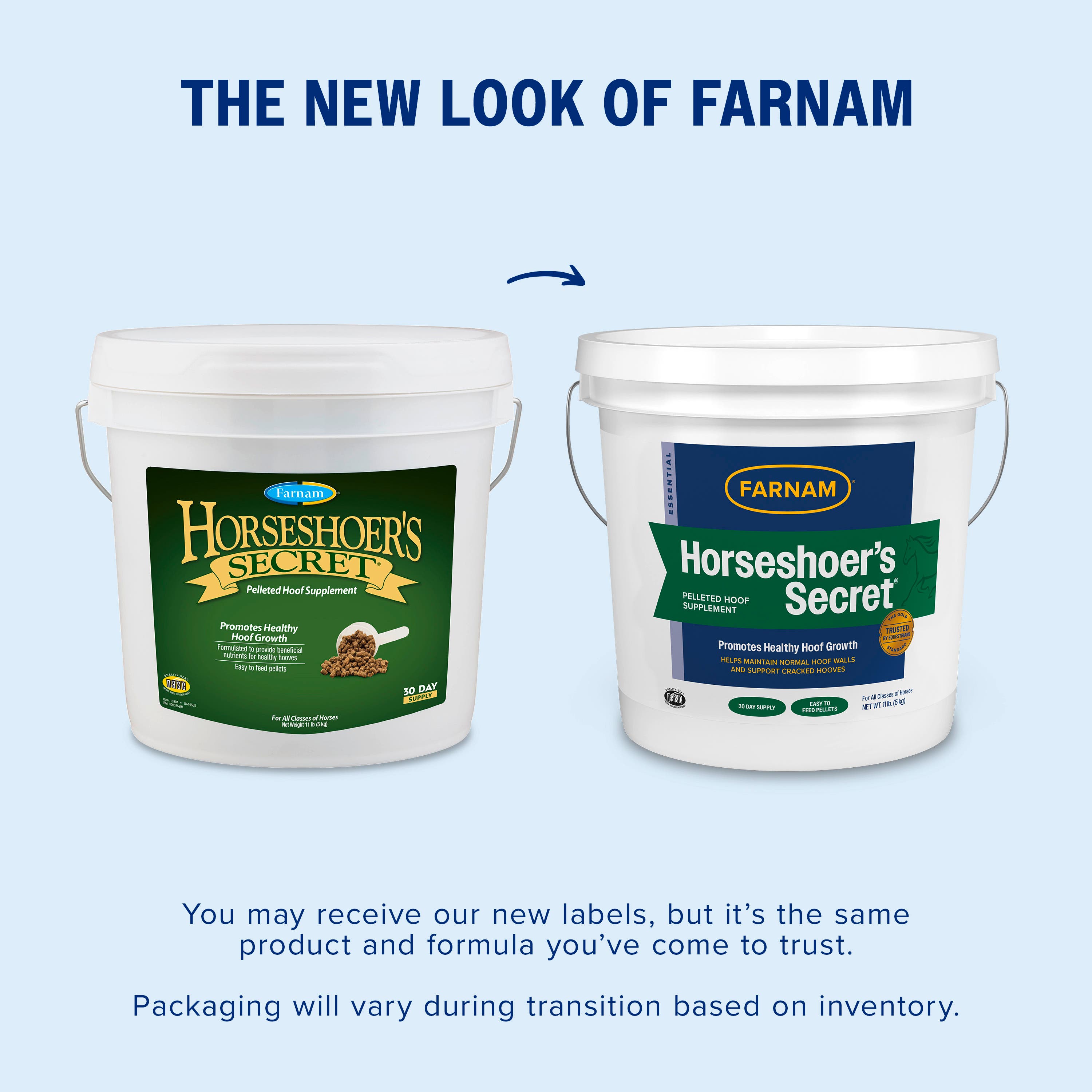Farnam Horseshoer’s Secret Pelleted Hoof Supplement 11 lb