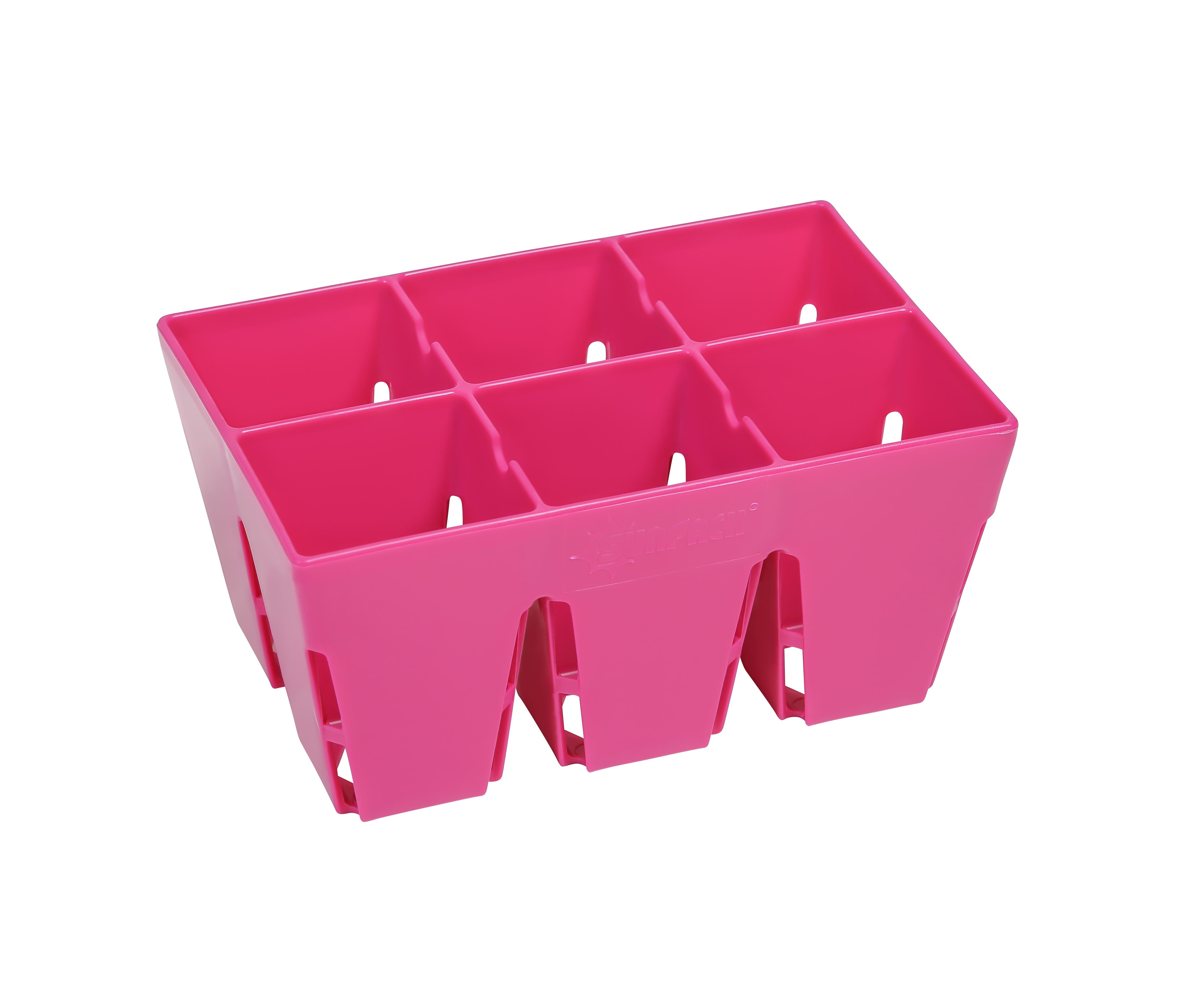 SUNPACK 6-Cell MEGA Square Tray Insert, Magenta