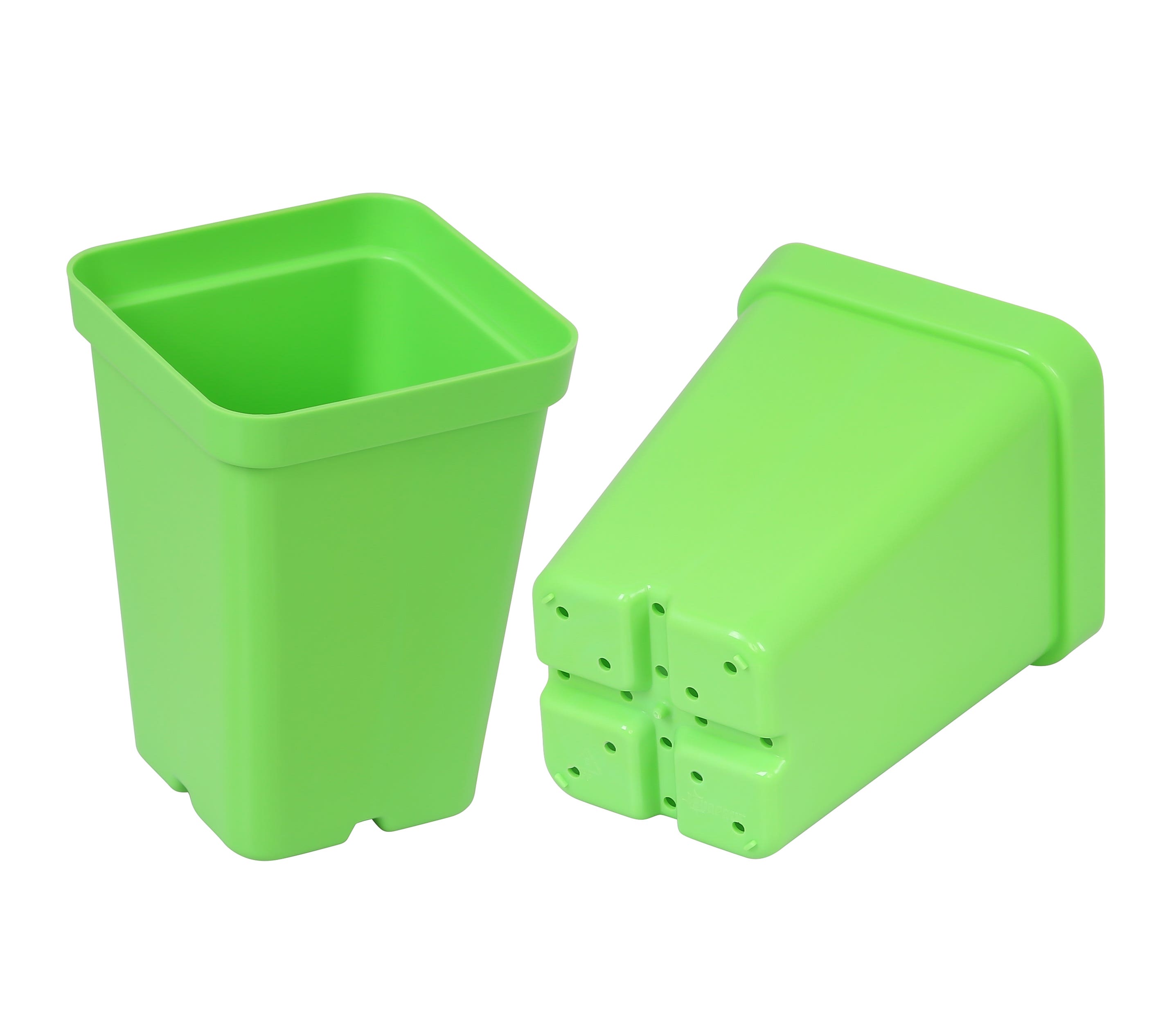 SunPack Square Seed Starting Pot Green 2.5 in