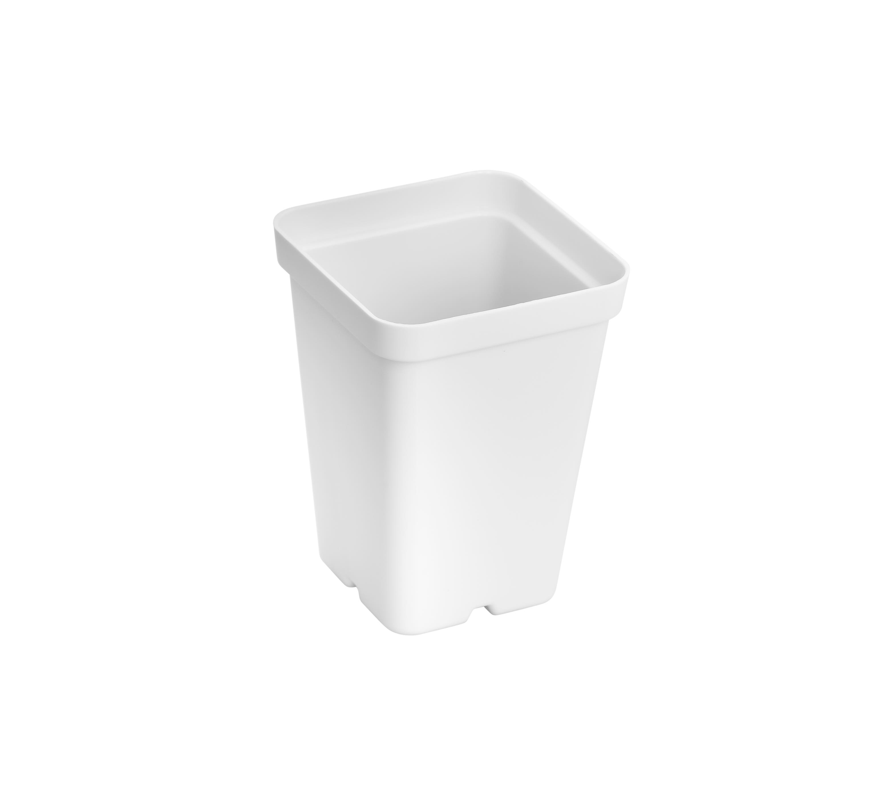 SunPack Square Seed Starting Pot White 2.5 in