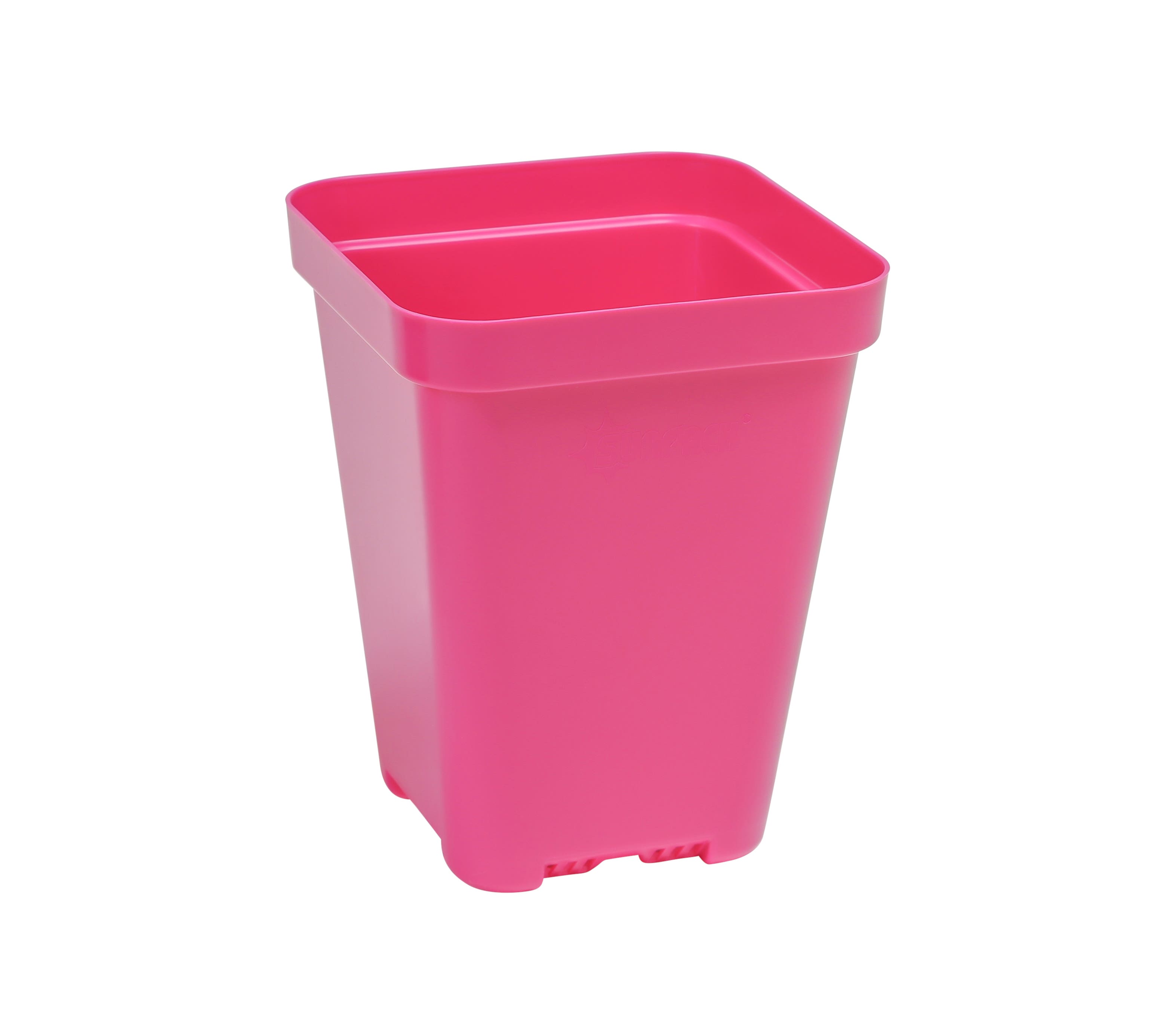 SunPack Square Seed Starting Pot Magenta 3.3 in