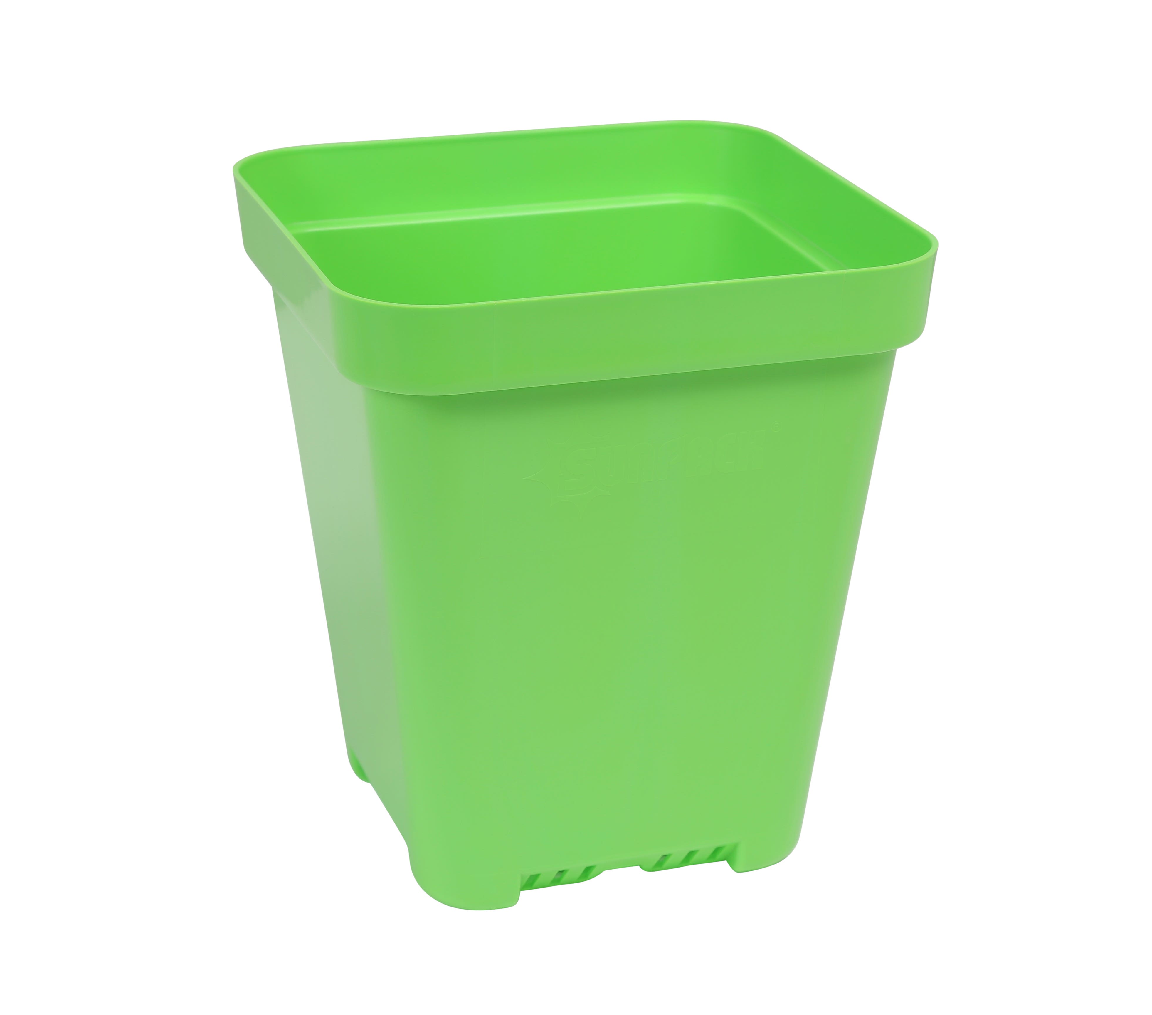 SunPack Square Seed Starting Pot Green 5 in
