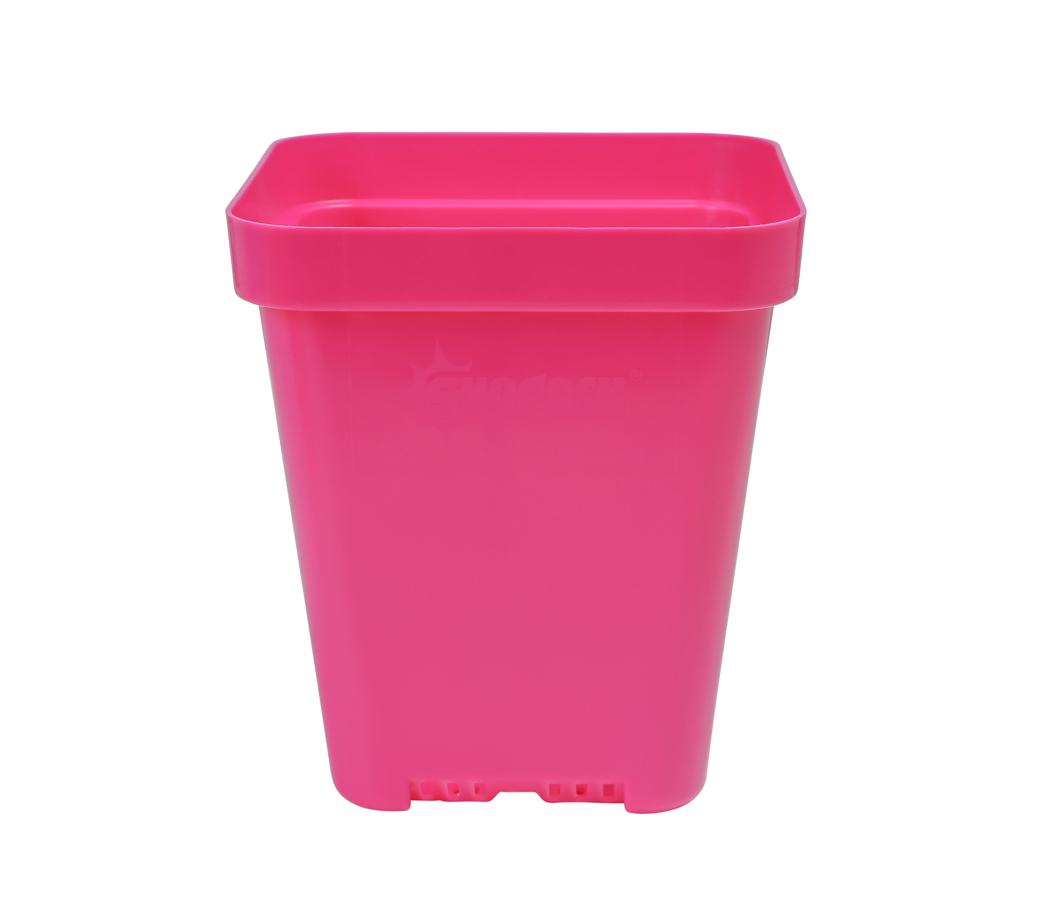 SunPack Square Seed Starting Pot Magenta 5 in