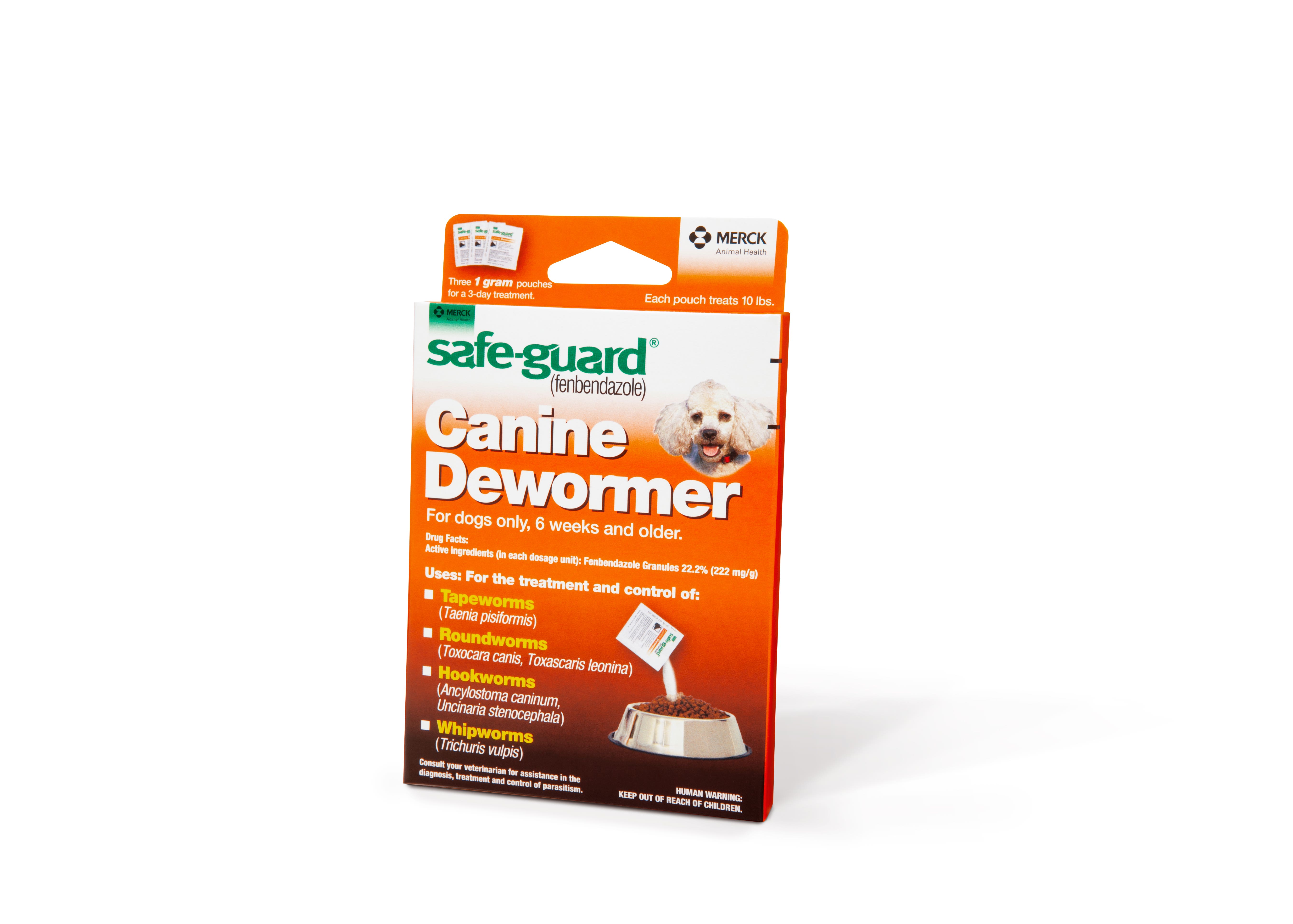 Safe-Guard (fenbendazole) Canine Dewormer, 1g