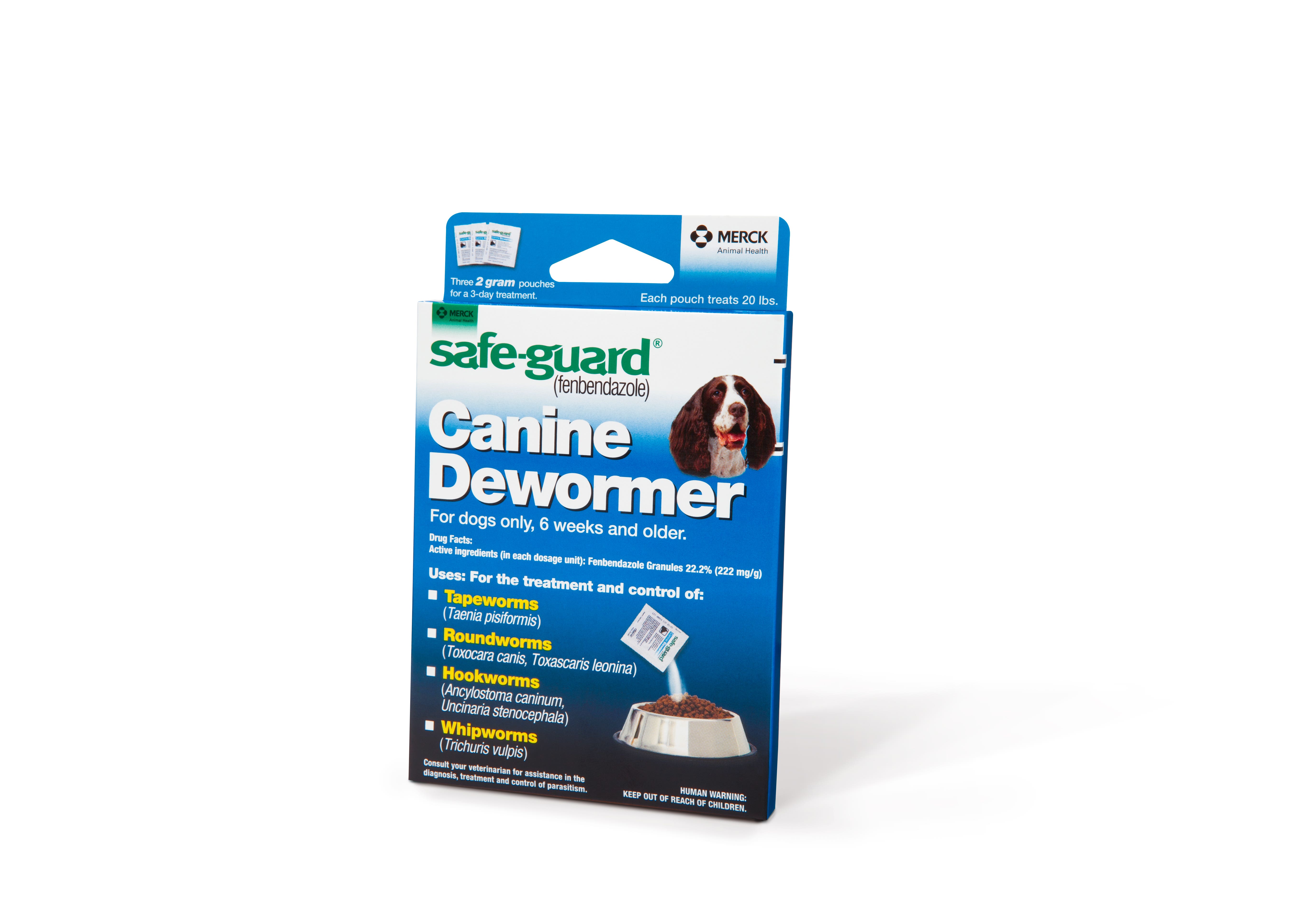 Safe-Guard Canine Dewormer, 2g
