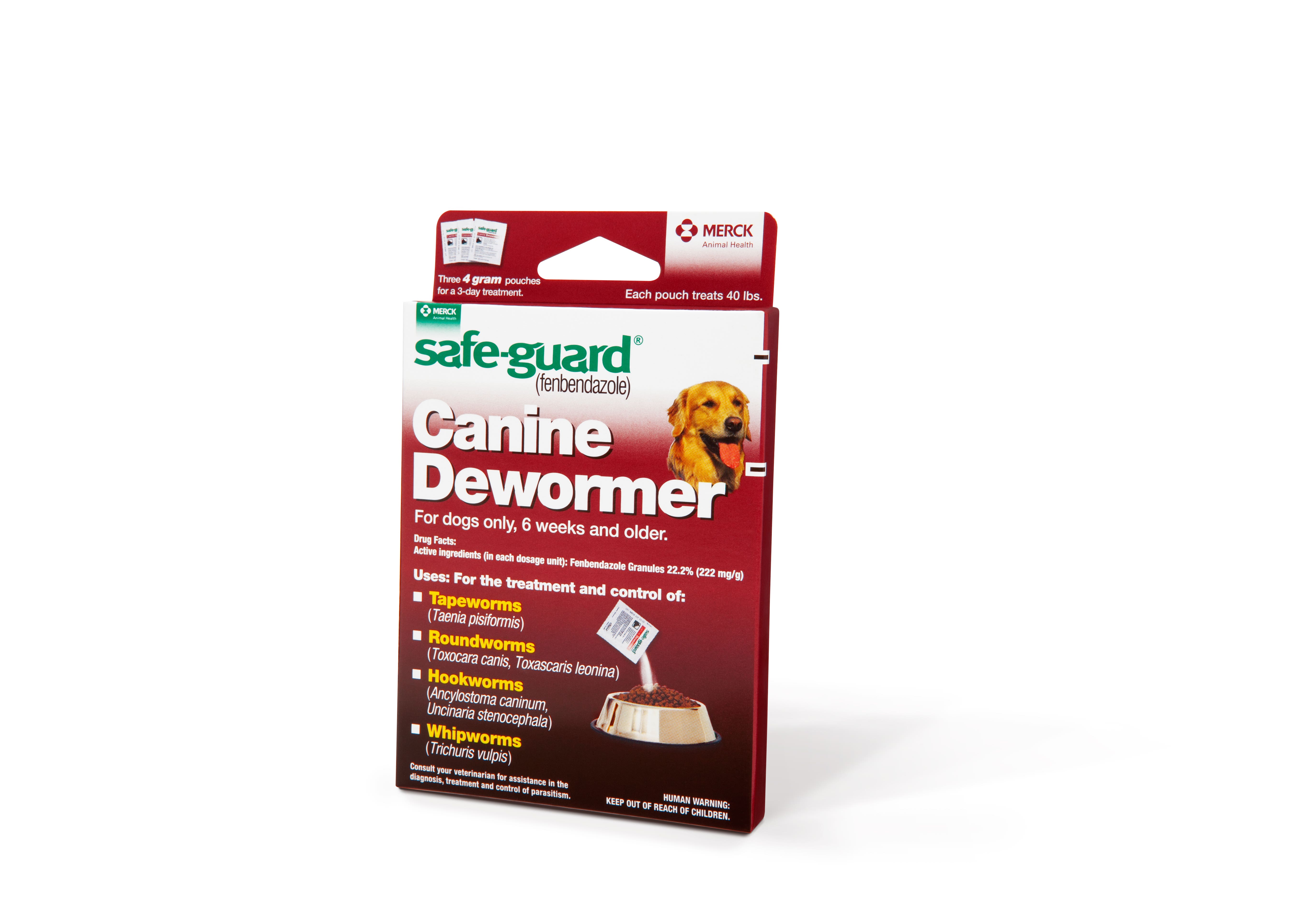 SAFE-GUARD Canine Dewormer 4g