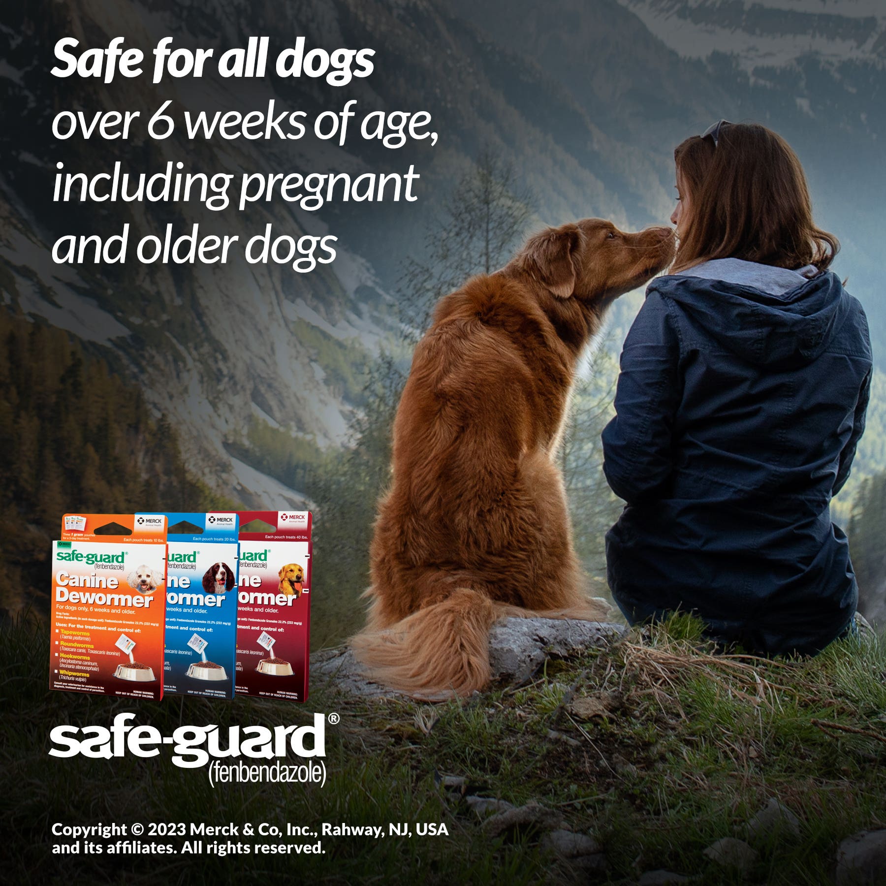 SAFE-GUARD Canine Dewormer 4g