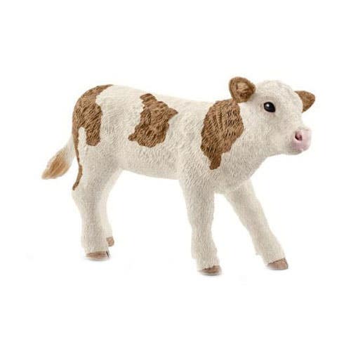 Schleich-S Toy, Simmental Calf, Plastic