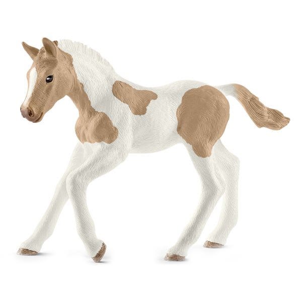 Schleich-S Horse Club Series Toy, Paint Horse Foal, Plastic