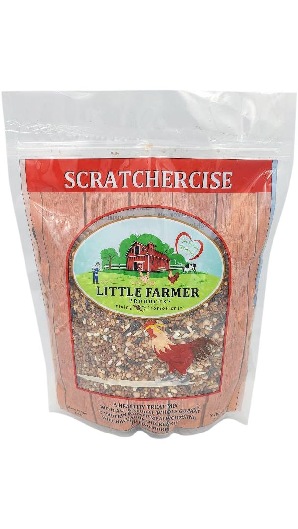 Little Farmer Products Scratchercise, 3 lb. Bag