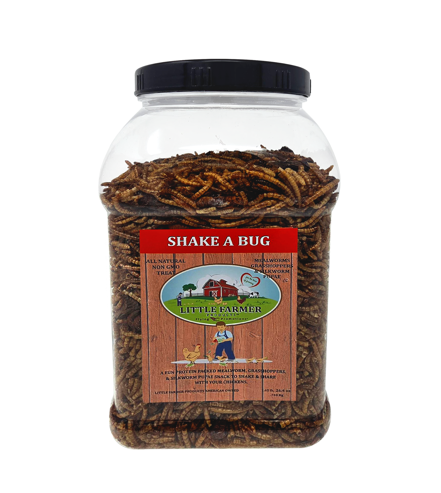 Little Farmer Products Shake a Bug Chicken Treat, 1.65 lb. Bag