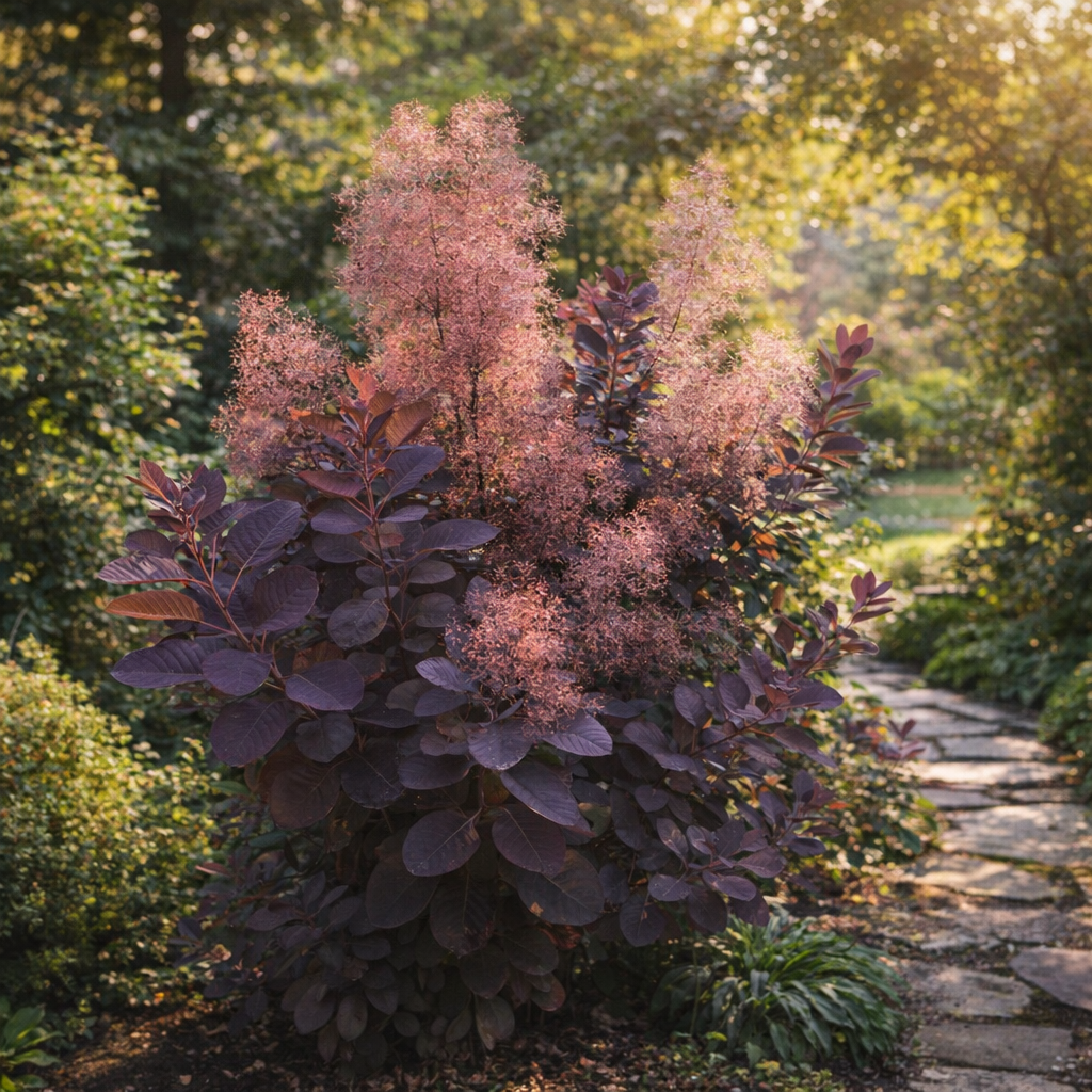 Royal Purple Smoke Bush, # 2 Container Size