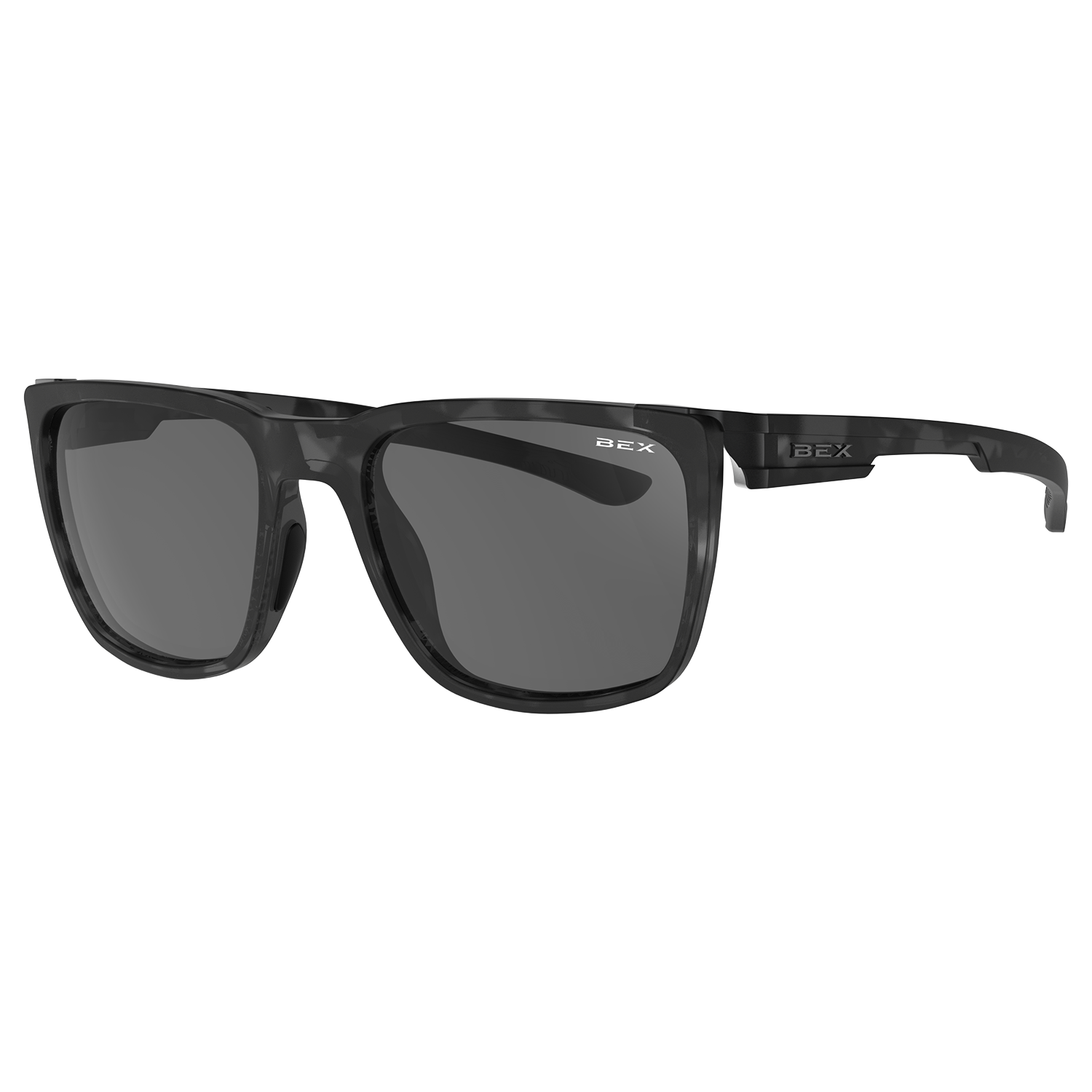 BEX Adams Sunglasses, Tortise Gray