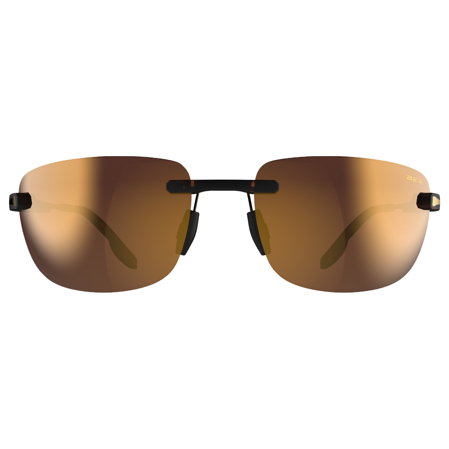 BEX Brackley X Sunglasses, Tortise Brown Gold